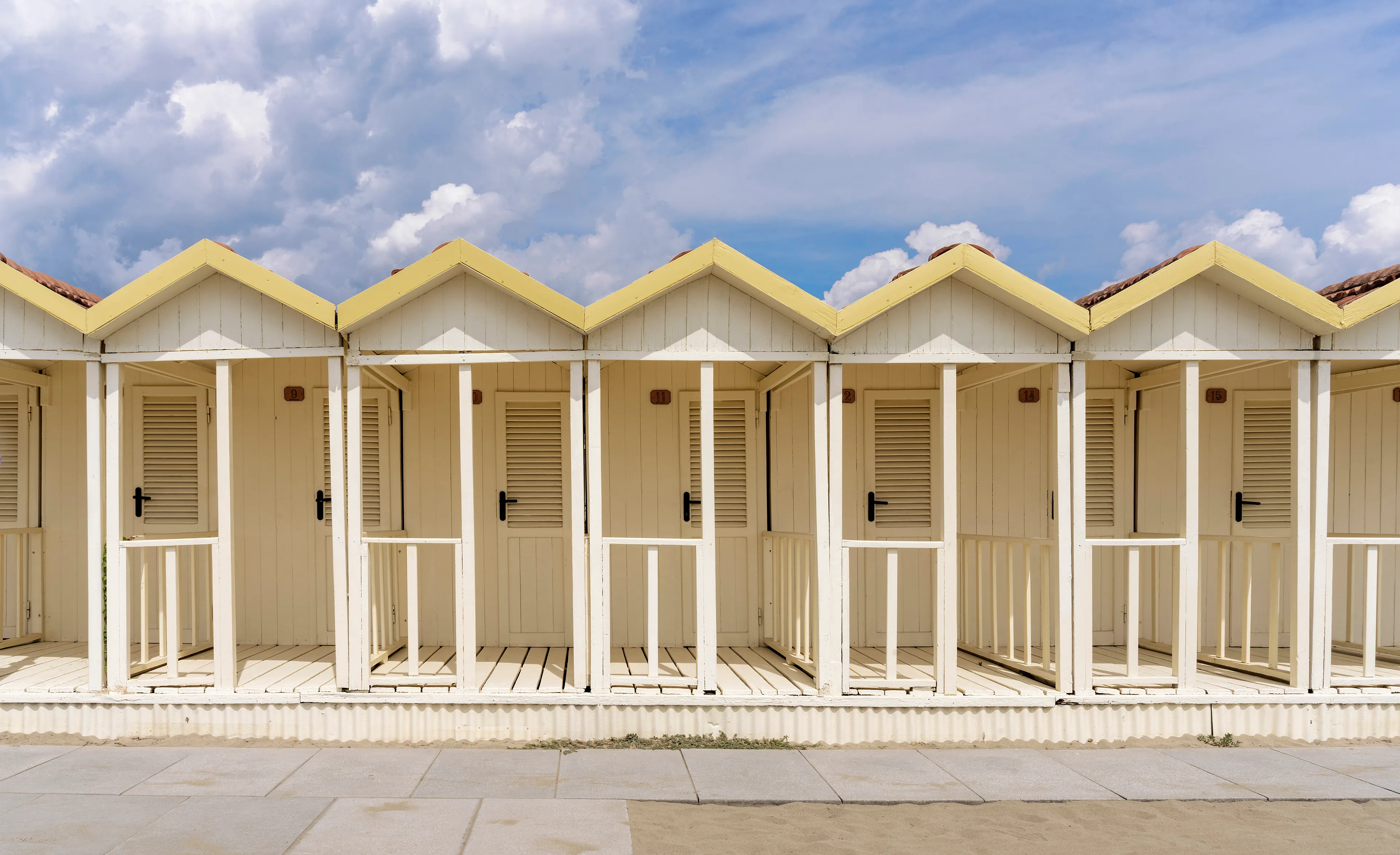 Beach hut, Forte dei Marmi, Italy - Summer 2024 - 1/1