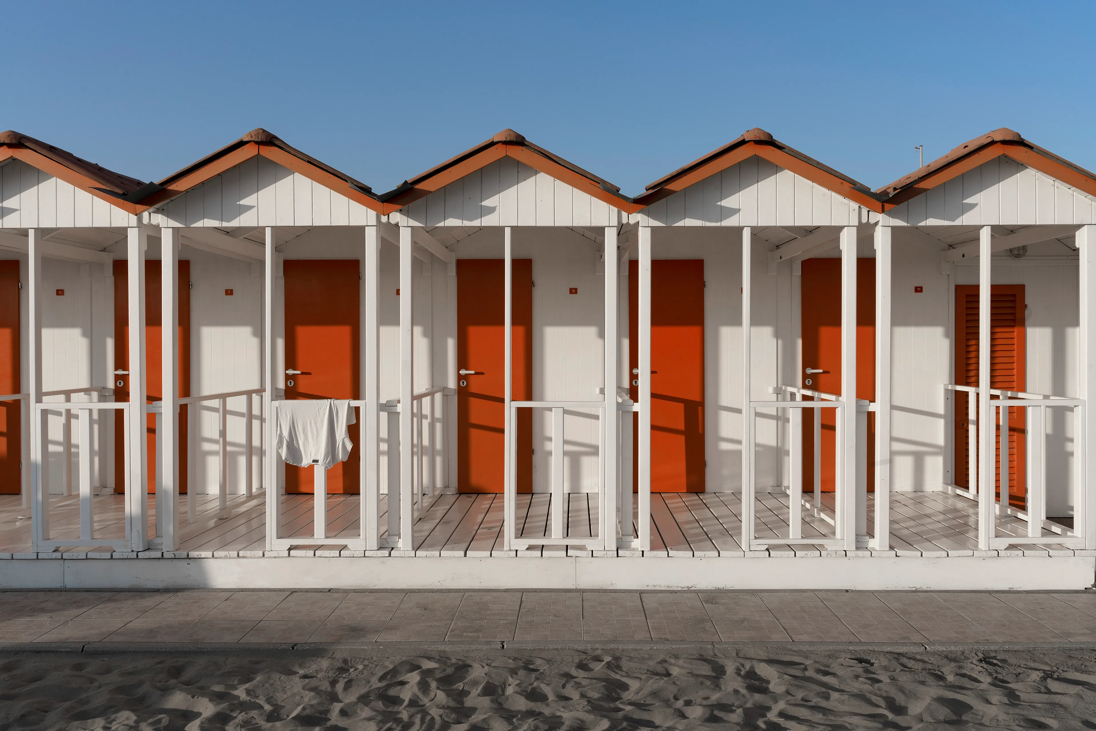 Beach hut, Forte dei Marmi, Italy - Summer 2024 - 1/1