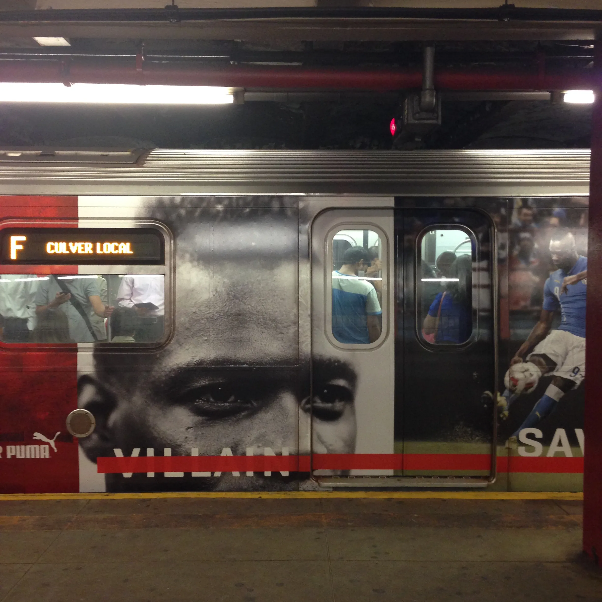 "Super Mario, F Train"

Artist: Barry Sutton