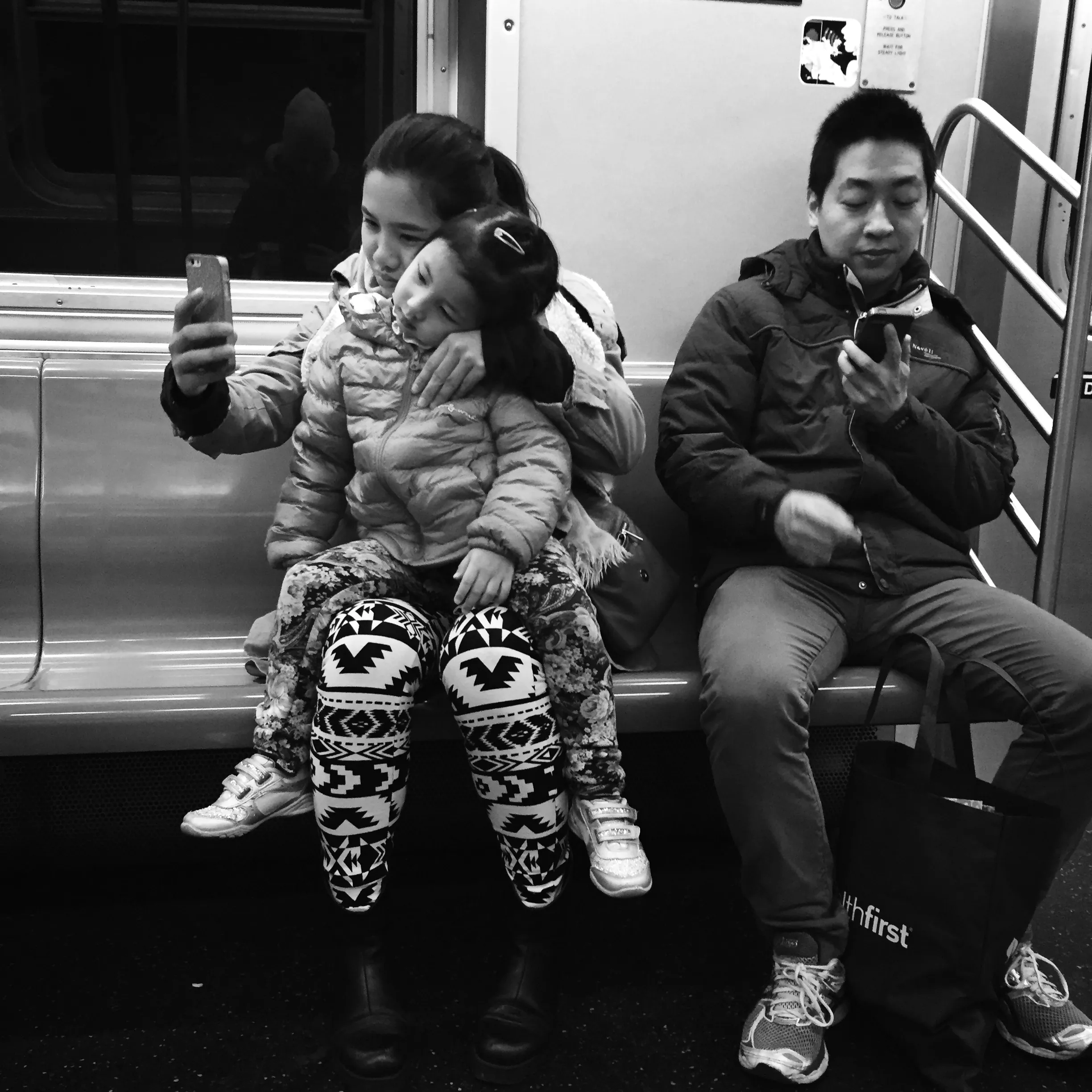 "Selfies, A Train"

Artist: Barry Sutton