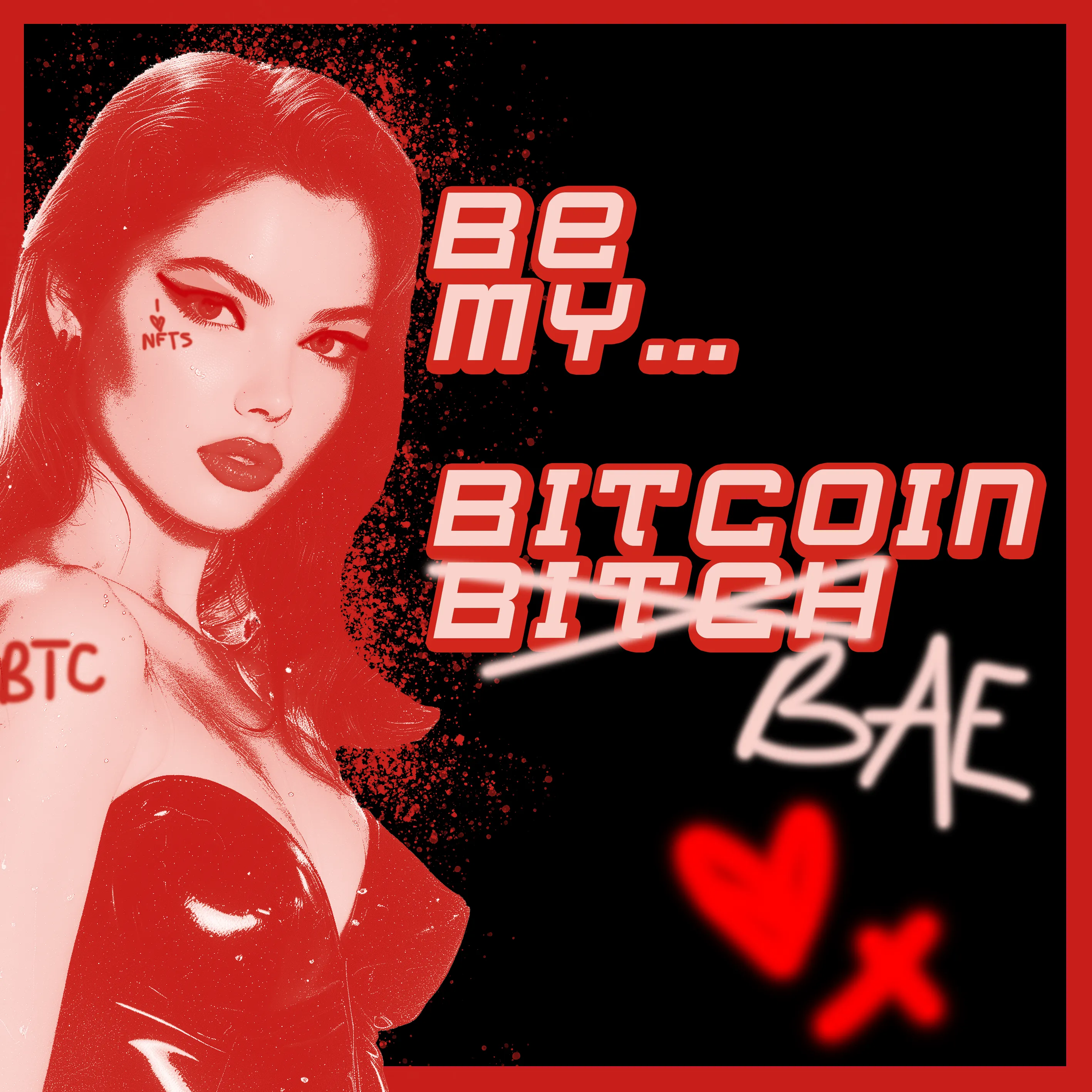 Roses are red, ledgers are true,  
Bitcoin's a rush, but not as much as you.  
Wallets are full, but hearts are too,  
Be my Bitcoin Bae, let's HODL for two.