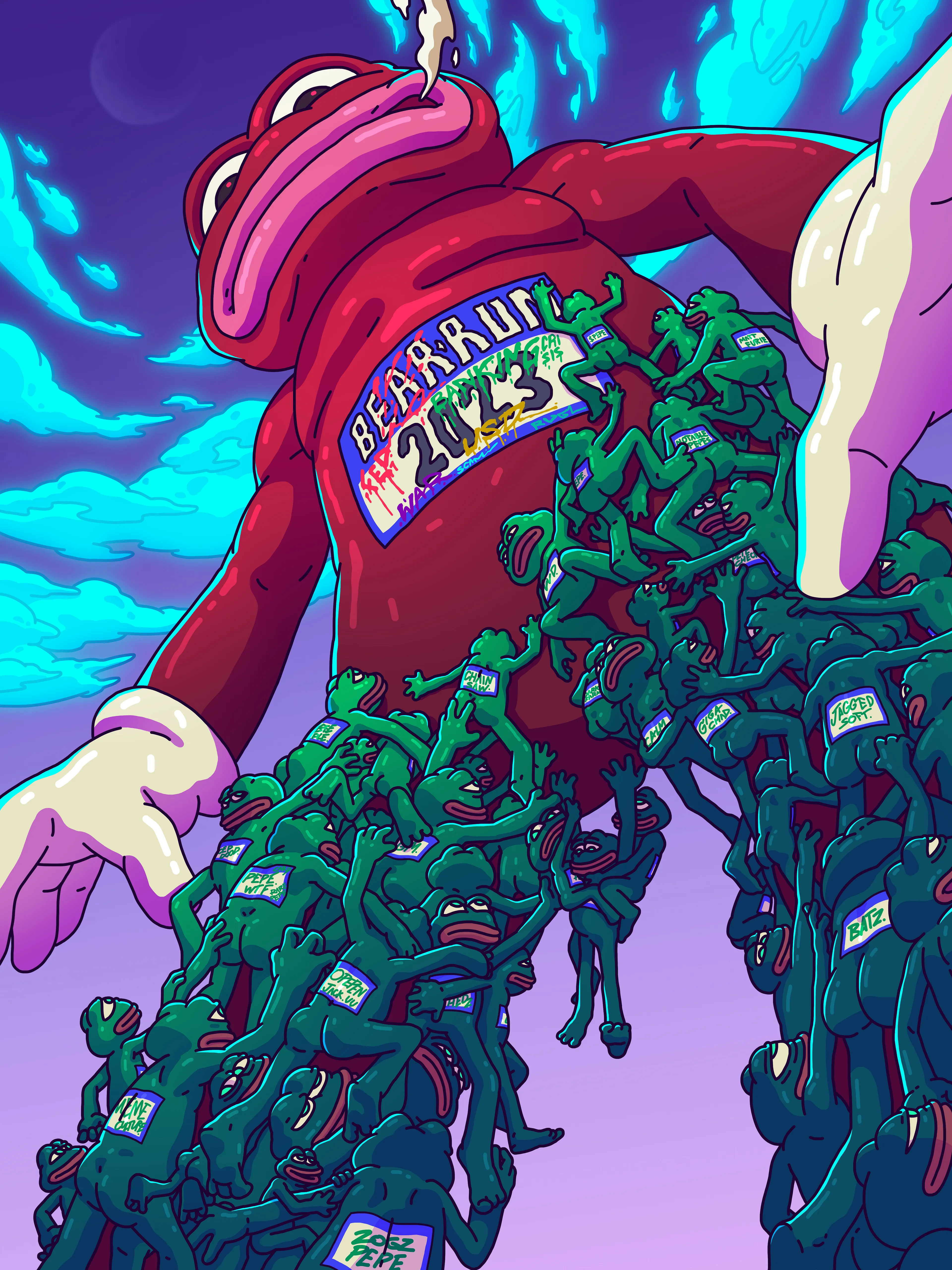 The BEAR RUN in 2023 let us learn a lot of experience and Q1 just passed this year but now we all know what is a strong community, a good vibe always and a lot of people love this iconic. 

Btw we are all gonna make it, we believe in the Pepe community and build build build for the future!🐸🐸🐸