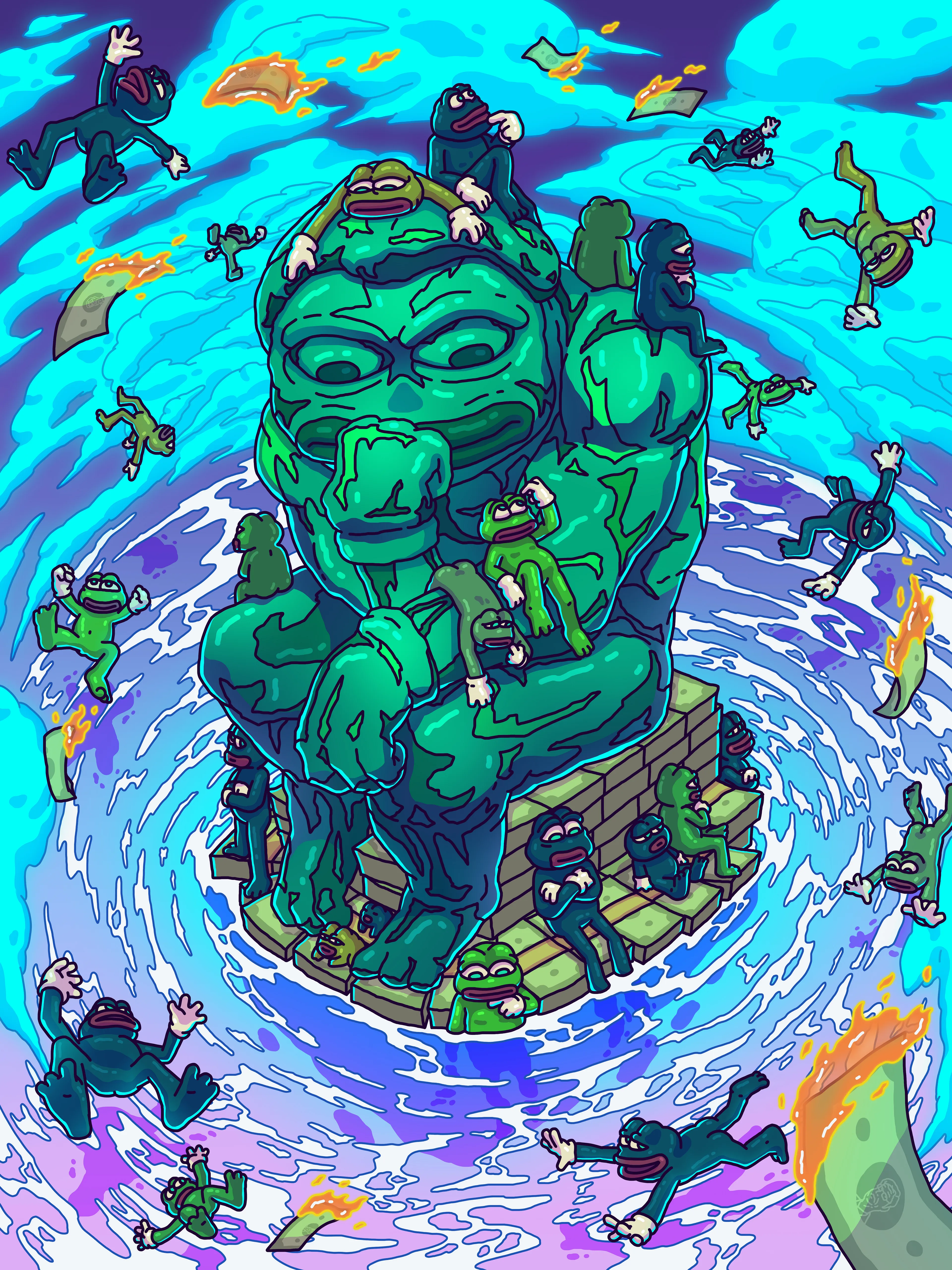 THE THINKER PEPE  
What assets should be stored?