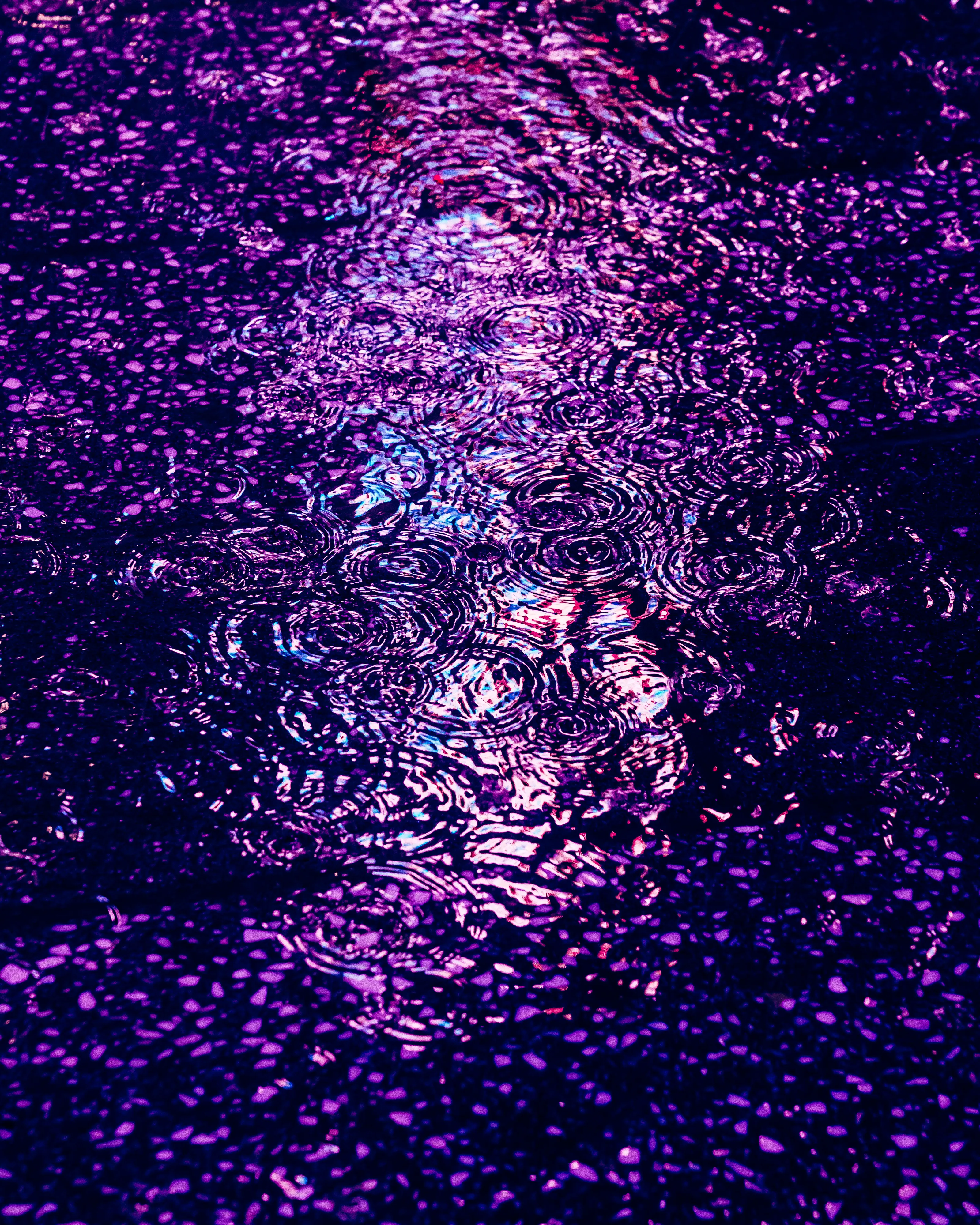 Drip Drop is an ode to the generative beauty of a universe unwinding. 1111 1/1 photographs of rain hitting puddles in Times Square, New York City. Rarity is determined by machine vision detecting a wide range of variables.