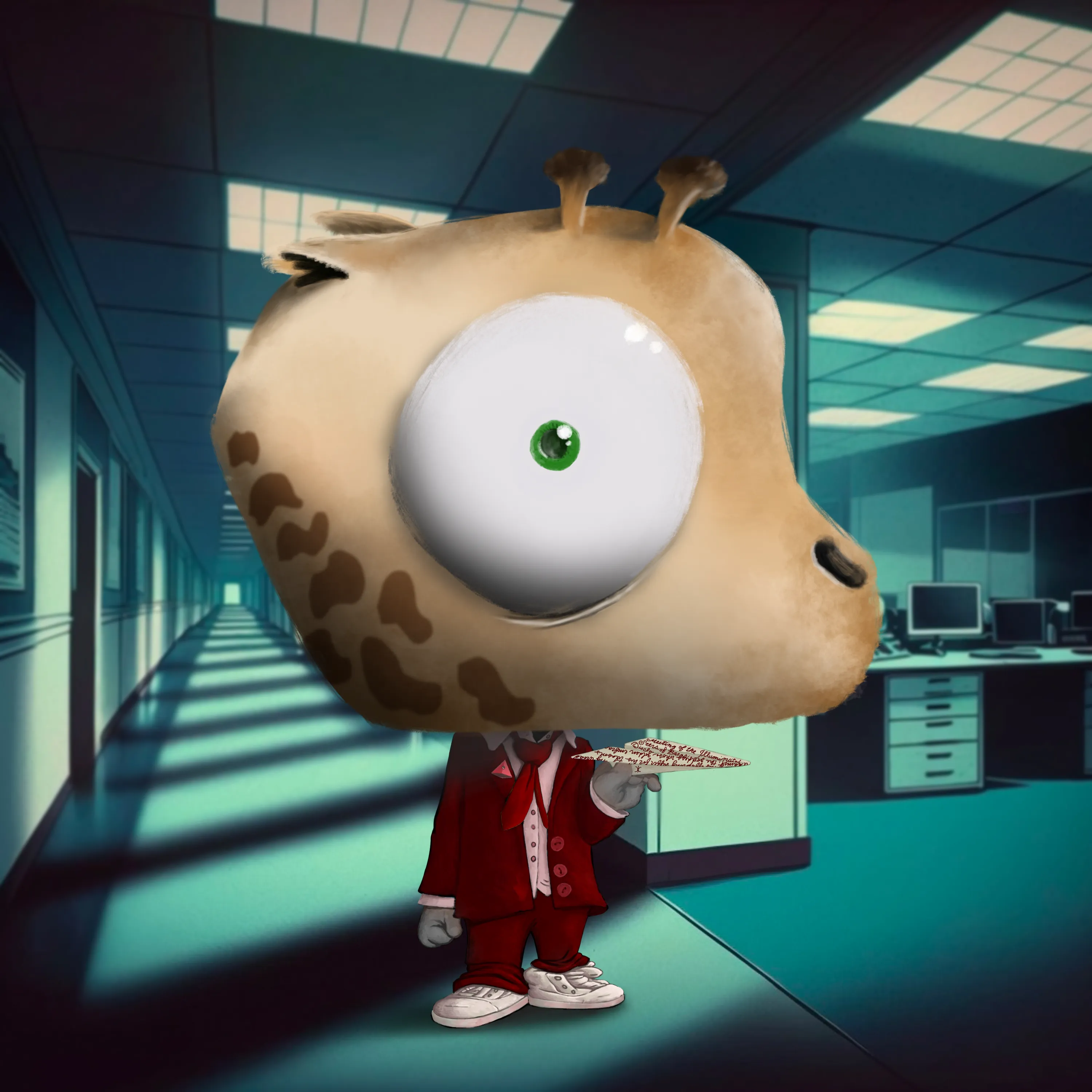 Congratulations, Faithful of Eris! We're so glad to be able to formally welcome you to the BiG iNC family. We know that our organizations will be accomplishing some astonishing things together. Please have a seat in this chair, and we'll introduce you to your Agontistaculatoriated, Vectoriationally Amnesi-Therapeutized Animal Representative (AVATAR).