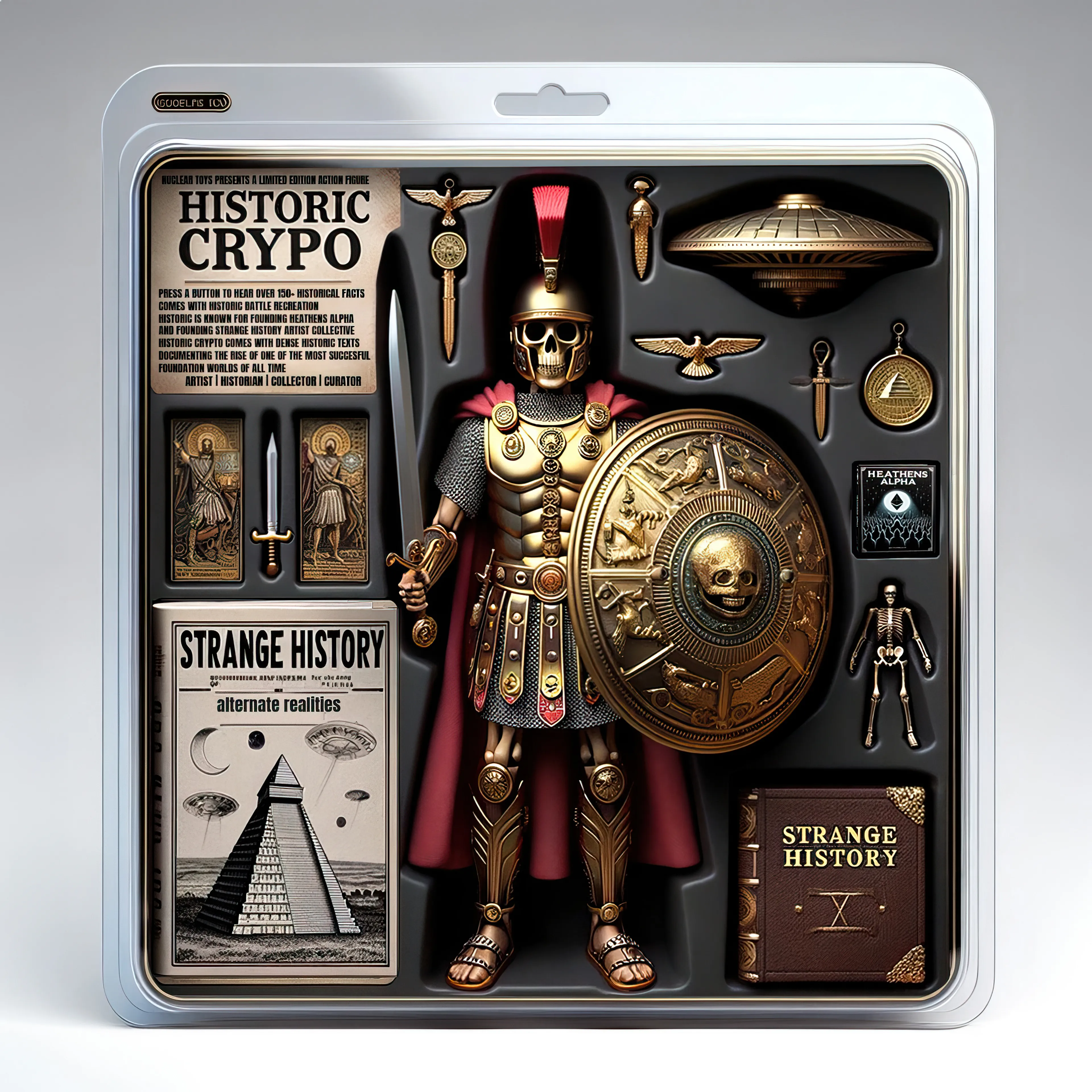 Frens and Legends - Wave 1

Historic Crypto
Twitter: @Historic_Crypto

The Frens and Legends collection is intended to show my appreciation for the people that I admire in the web3 art community. These are intended to be a way for me to share the way I see these people based on what I know about them.

These are mockups and not representative of a physical object. These are created with AI and Photoshop.