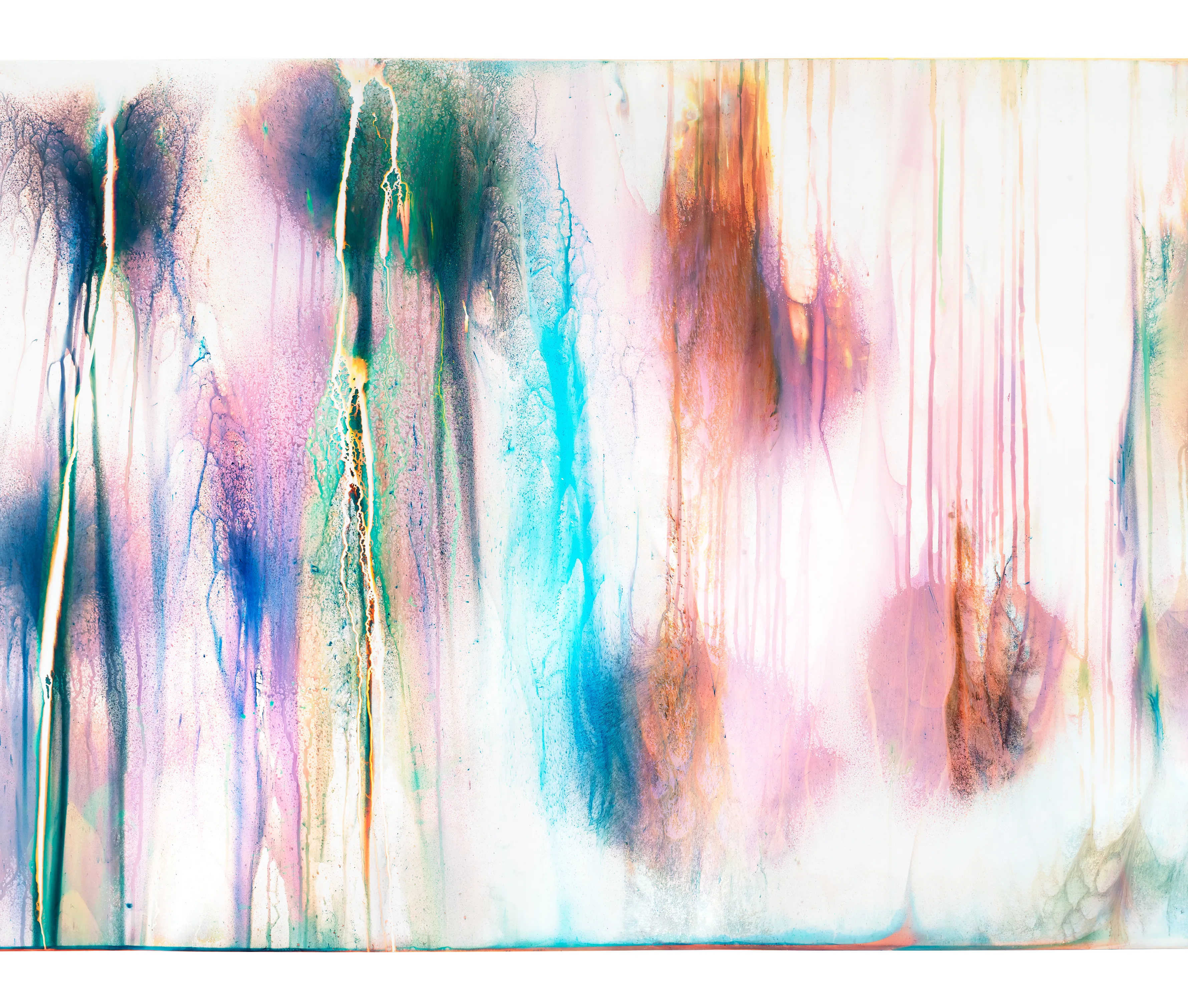 Zome.art presents 154ever, a collection of 30 images by artist Mariah Robertson. Using a large roll of photographic paper, and deploying a myriad of analogue techniques, Robertson created a single tapestry over the course of several days in the darkroom. She then photographed the tapestry, and divided it into 30 discrete images, now available as NFTs.The images will be revealed as they are collected, and will also be stitched together and displayed here: https://art.zome.art/robertson/154ever/. Once all 30 images are collected, the tapestry will be complete, and an NFT of the final piece will be airdropped to each primary collector. Each primary collector will own both a piece of the tapestry, as well as an edition of the completed tapestry. This is a unique opportunity to own both a part and a whole of a large scale unique work by the artist, previously unavailable, and now archived on the blockchain.

Mariah Robertson (b. 1975) received her BA from University of California, Berkeley and her MFA from Yale University. She has exhibited widely at institutions such as MoMA PS1 and The International Center of Photography. Her work is in the collections of the Whitney Museum of American Art, New York; Museum of Modern Art, New York and the Los Angeles County Museum of Art, among others. Mariah Robertson lives and works in Brooklyn, New York.