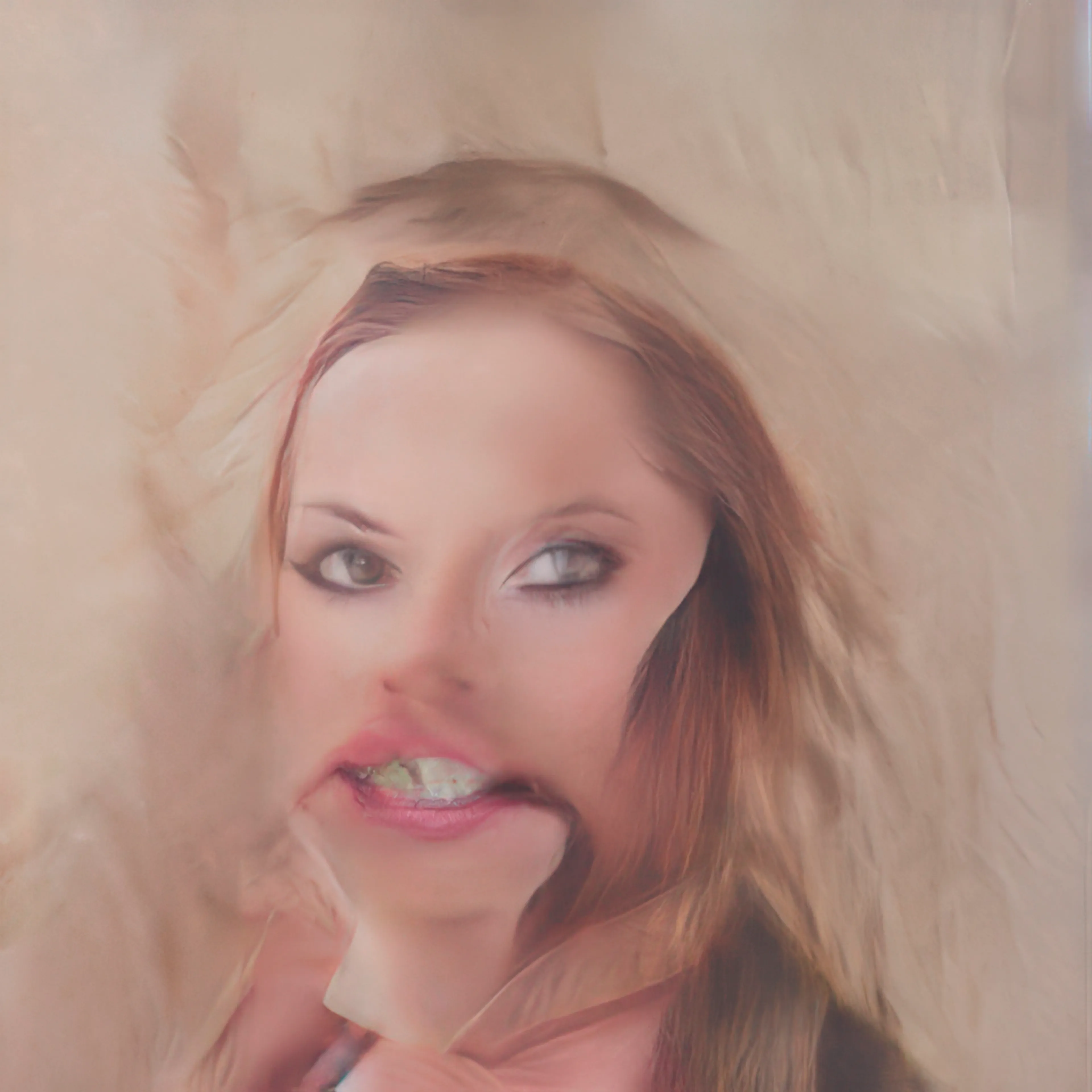 **CycleGAN Makeover (2017)**
In CycleGAN Makeover, Klingemann turns the emerging tool of CycleGAN toward questions of portraiture, identity, and machine bias. Created in 2017, this series explores the AI-mediated transformation of gender in photographic images - a kind of automated drag act performed by neural networks. CycleGAN, a new generative model that learns to translate images from one domain to another without paired examples, provided the flexibility to reimagine gender. Seizing on this potential, Klingemann trained CycleGAN on two carefully prepared domains: one of female portraits and one of male portraits. By teaching the system to convert an image from one set to the other, he created a model capable of morphing faces across the gender divide. The process was akin to an AI “makeover”: feed in a photo of a woman, and out emerges a version with masculine features; feed in a man, and the network feminizes his appearance.
What makes this undertaking compelling are the cultural and representational questions it raises. The AI was not explicitly instructed on what “male” or “female” means, it deduced patterns from its training data, encapsulating prevalent visual stereotypes. The resulting portraits mirror societal biases as the machine subtly adjusts features - smoothing or lightening skin, altering jawlines, and modifying hair or stubble - to produce transformations that are startling and often off-kilter. A face may emerge with features that almost pass as plausibly male or female, yet remain ambiguous with mismatched eyes or an eerie smile. Klingemann embraced these unexpected outcomes as artistic serendipity, applying his transhancement technique to magnify odd details and produce ghostly, uncanny portraits that flicker between genders.
These images carry a haunting, archival quality. By mining open archives of 19th-century photography to compile a dataset of vintage faces, Klingemann allowed modern AI to “repaint” anonymous figures of the past. Conceptually, the series engages with themes of fluid identity and the algorithmic gaze. In an era when algorithms increasingly mediate self-presentation, his work questions what it means when a machine reconstructs you according to its learned biases. CycleGAN Makeover stands as a fascinating study in machine bias and creativity, a visual exploration that blurs the line between male and female, provoking us to reconsider our preconceptions.