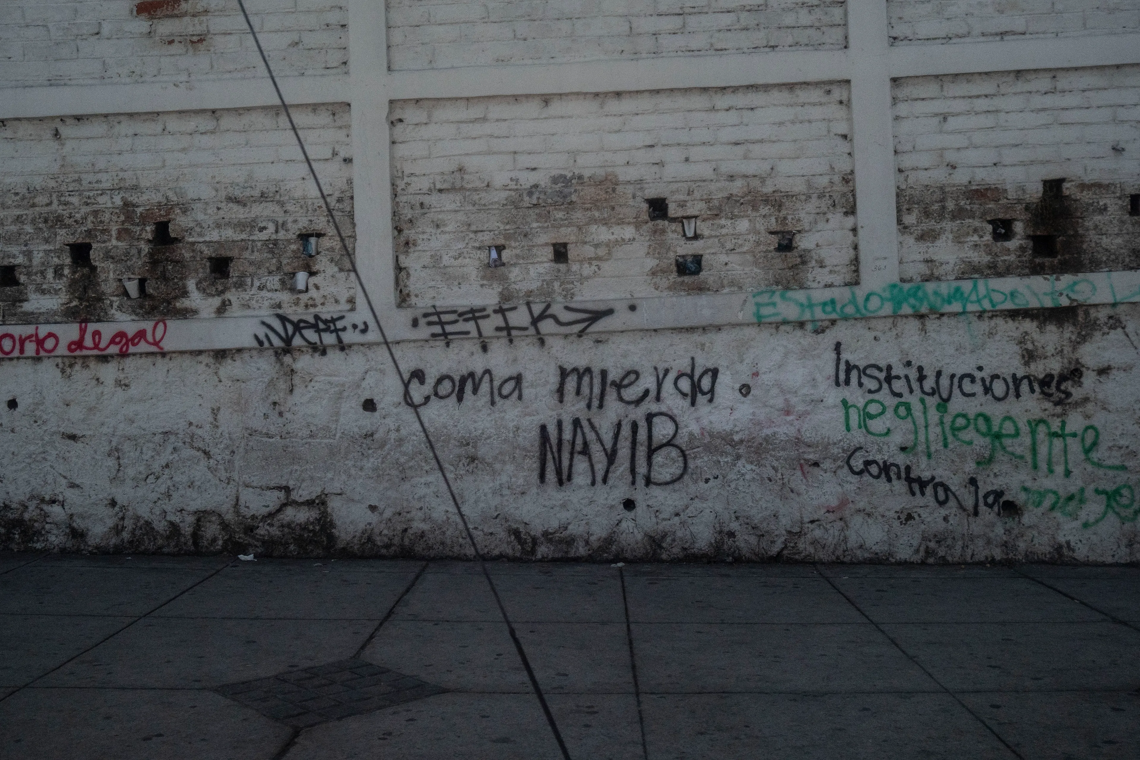 « Bitcoin Nation » #17 by Thomas Dworzak

EL SALVADOR, San Salvador, 2022/3. "Eat shit Nayib".

« Bitcoin Nation » - El Salvador - Thomas Dworzak / Magnum Photos

Many photographers and journalists of my generation, interested in war and conflict, would at one point read Richard Kapusciznsky's all-time classic "The Soccer War" and watch Oliver Stone's "Salvador. » The latternow feels insanely cheesy. With the country's troubled history in mind and never having been to Central America, I found "Bitcoin Nation - El Salvador" a challenging theme to explore for this NFT project. 

I set out to straightforwardly document this alien and invisible world of bitcoin, and being 'in the realm of crypto,' I hoped it would give me access to President Nayib Bukele's surprise project. Last year he had suddenly declared Bitcoin the official currency of El Salvador - which until now was only the US dollar. The 40-year-old president of Palestinian origin started out as an anti-establishment candidate, describing himself as "the world's coolest dictator," but soon took an authoritarian turn. Yet he continues drumming the bitcoin beat, and bitcoin celebrities from all around the world keep flocking to El Salvador.
The Pacific beach town of El Zonte became "Bitcoin Beach," and "Volcano Bonds" and "Bitcoin City" are meant to be the future.

When official doors remained closed for me, I started digging for clues in the county's troubled past and present or anything, even remotely, related to the bitcoin world. Vignettes of the bloody civil war regularly popped up, and I came across a few "bitcoin events." The sudden spike of almost a hundred homicides in the course of one weekend in late March, due to what seemed a breakdown of a secret deal between the government and the two main gangs, had President Bukele declare a state of emergency, martial law and intensify the war on the gangs. I could see fringes of it. But nothing compared to the brutality of
the spectacularly filmed daily government propaganda videos of mass arrests and more-than-rough prisoner handlings I watched on TV, Twitter, and Instagram.

It was at a small bitcoin event that I found a hint why I may have been shunned and didn't get any access to show the "shiny world of Bitcoin Nation," as I had hoped. My NFT ticket was definitely the "wrong church" in the Bitcoin world. To paraphrase one of the speakers: "If I want to gamble, I go to Vegas and party with beautiful hookers, instead of being a loser, sitting around in my basement, frustrated, minting NFTs. Shitcoins."

El Salvador and the President were meant to be guests of honor at the Bitcoin 2022 conference in Miami. But due to the internal tension, he canceled the visit, and the 30+ thousand delegates had to discuss the future of bitcoin without him.

Edition: 1 of 1

Commissioned by Obscura