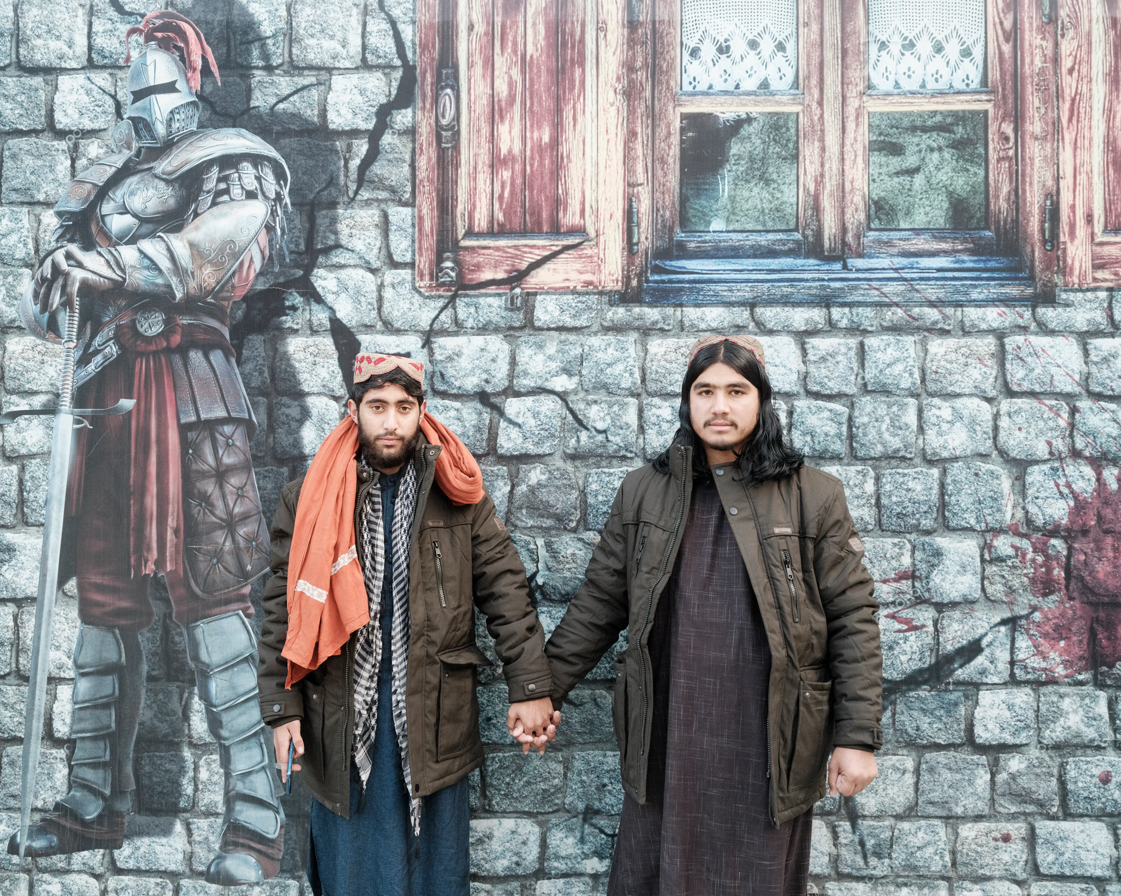 The Kabuler #17 by Lorenzo Meloni

AFGHANISTAN. Kabul. January 2022.  Two Taliban hold hands in front of the House of Horrors in the "City Park" amusement park. Many Taliban come from the rural areas of the country and are now discovering the attractions offered by the cities where they previously could not go.

Afghanistan has been one of the most documented regions in the world for the last two decades, yet it remains a big mystery for the general audience who finds it hard to grasp the complete picture behind the constant reporting of breaking news.

This collection of 55 NFT is the first part of “The Kabuler” project, in which Lorenzo Meloni partners with Cristina de Middel to produce a full panoramic photograph of the current situation of the country, borrowing the treatment that the media provide to other destinations and topics that are not under constant scrutiny. 

The project will use the sections of a traditional magazine to propose a complete overview of Afghanistan with an editorial structure, that should prevent the audience from falling again into dramatic expectations.

Edition: 1 of 1

Commissioned by Obscura