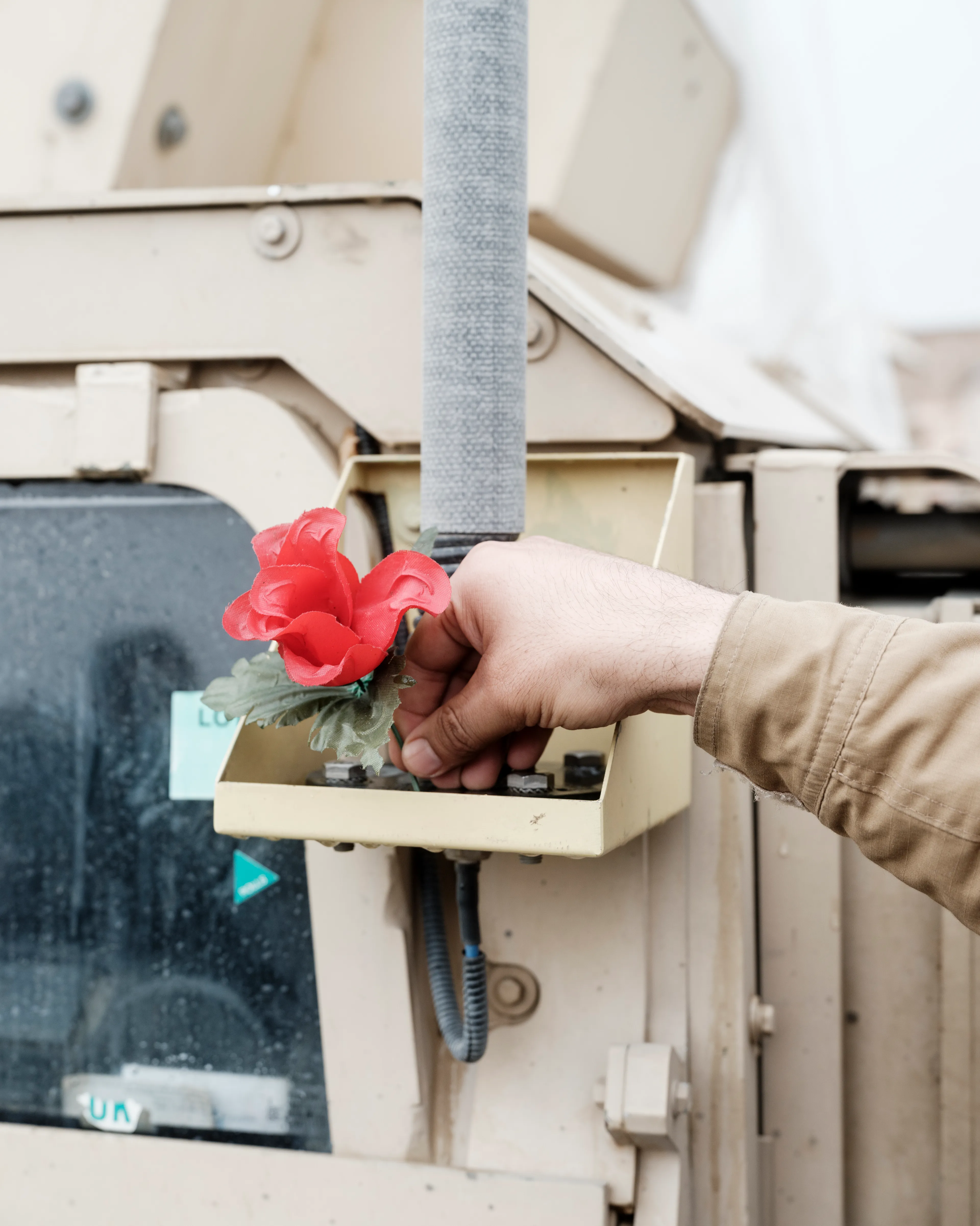 The Kabuler #12 by Lorenzo Meloni

AFGHANISTAN. Wardak Province. January 2022.  A Taliban commander decorates a Humvee with a red rose.

Afghanistan has been one of the most documented regions in the world for the last two decades, yet it remains a big mystery for the general audience who finds it hard to grasp the complete picture behind the constant reporting of breaking news.

This collection of 55 NFT is the first part of “The Kabuler” project, in which Lorenzo Meloni partners with Cristina de Middel to produce a full panoramic photograph of the current situation of the country, borrowing the treatment that the media provide to other destinations and topics that are not under constant scrutiny. 

The project will use the sections of a traditional magazine to propose a complete overview of Afghanistan with an editorial structure, that should prevent the audience from falling again into dramatic expectations.

Edition: 1 of 1

Commissioned by Obscura