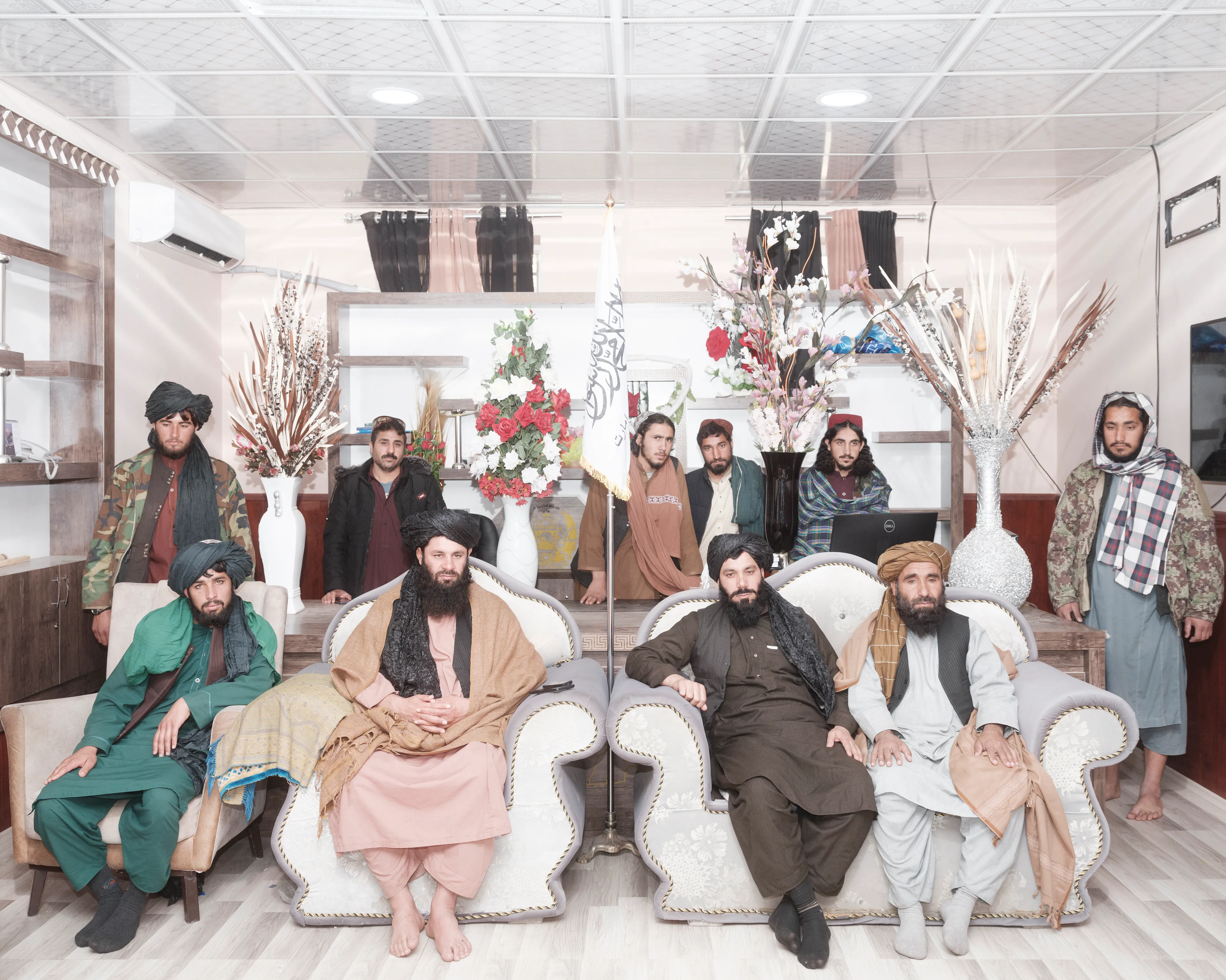 The Kabuler #18 by Lorenzo Meloni

AFGHANISTAN. Herat. January 2022.  Mullawi Khalid (38 y.o. - centre left) , head of Herat Central Prison and previously a judge in Shindand district, pictured with with his team inside the prison offices.

Afghanistan has been one of the most documented regions in the world for the last two decades, yet it remains a big mystery for the general audience who finds it hard to grasp the complete picture behind the constant reporting of breaking news.

This collection of 55 NFT is the first part of “The Kabuler” project, in which Lorenzo Meloni partners with Cristina de Middel to produce a full panoramic photograph of the current situation of the country, borrowing the treatment that the media provide to other destinations and topics that are not under constant scrutiny. 

The project will use the sections of a traditional magazine to propose a complete overview of Afghanistan with an editorial structure, that should prevent the audience from falling again into dramatic expectations.

Edition: 1 of 1

Commissioned by Obscura