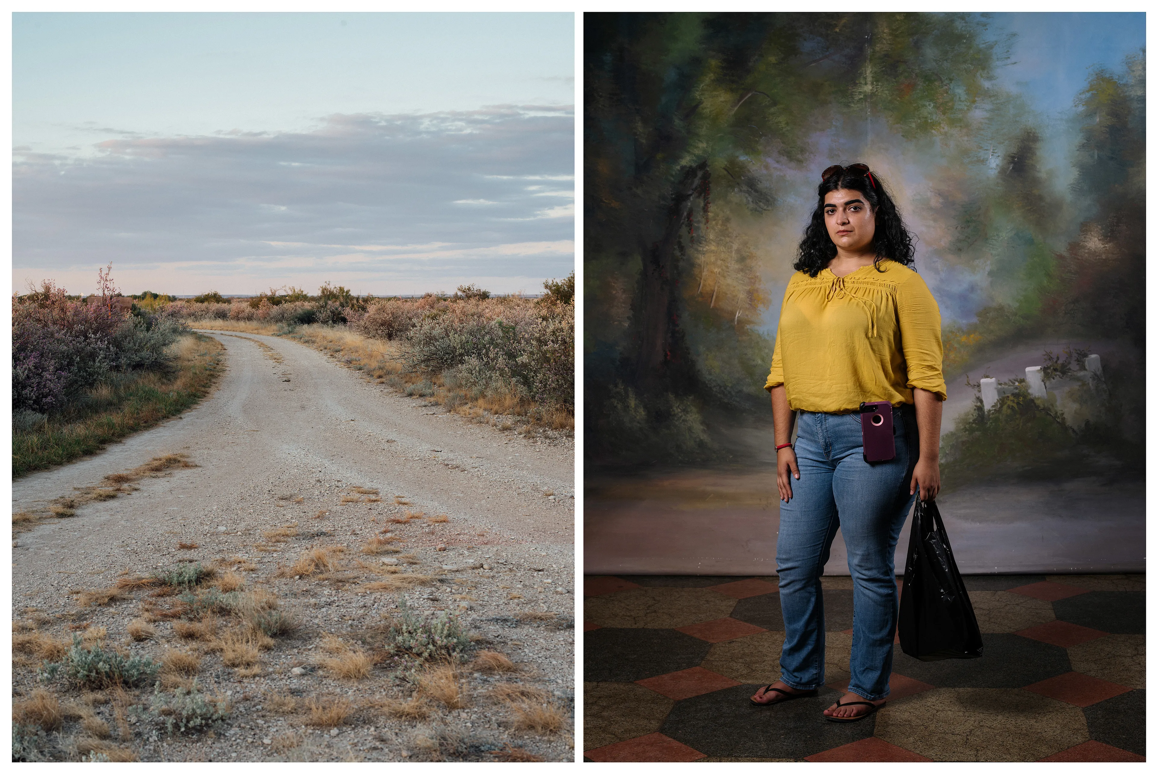 Ficciones #19 by Carolyn Drake and Andres Gonzalez

Ficciones is a collaborative project made by Carolyn Drake and Andres Gonzalez along the US Mexico border. We have been partners in life and work since we met in grad school in 2003. Our family histories can be reduced to familiar stories. Andres’ extended family migrated from Mexico to California over a period of decades, settling in the San Francisco Bay. Carolyn also has roots in California – European farmers who migrated West along the Oregon trail in the 19th century. We have both fought, and at times failed, to defy the stereotypes we fit into. And while we are repeatedly confounded by the ways our differing cultural backgrounds shape our behaviors, the next moment we are confounded by the ways we thwart them. The differences draw us together, but they are also a source of struggle, something we are constantly hashing out.

The visual pairings we are making across the border reflect that struggle: to find balance, to relate, and to defy the expectations of our own storyline. We make pictures together yet apart, looking at almost the same things at almost the same time. We are drawn to the ways identity is negotiated in the borderlands – people and towns and waterways that are part one and part the other, perpetually divided and crossing between. The title Ficciones is a reminder that the border itself is not a natural condition; it is an imagined concept – albeit one that occupies physical, political, and psychological space. For the Magnum x Obscura Commission we worked in small towns on both sides of the border between Nogales and Brownsville/Matamoros.

Edition: 1 of 1

Commissioned by Obscura