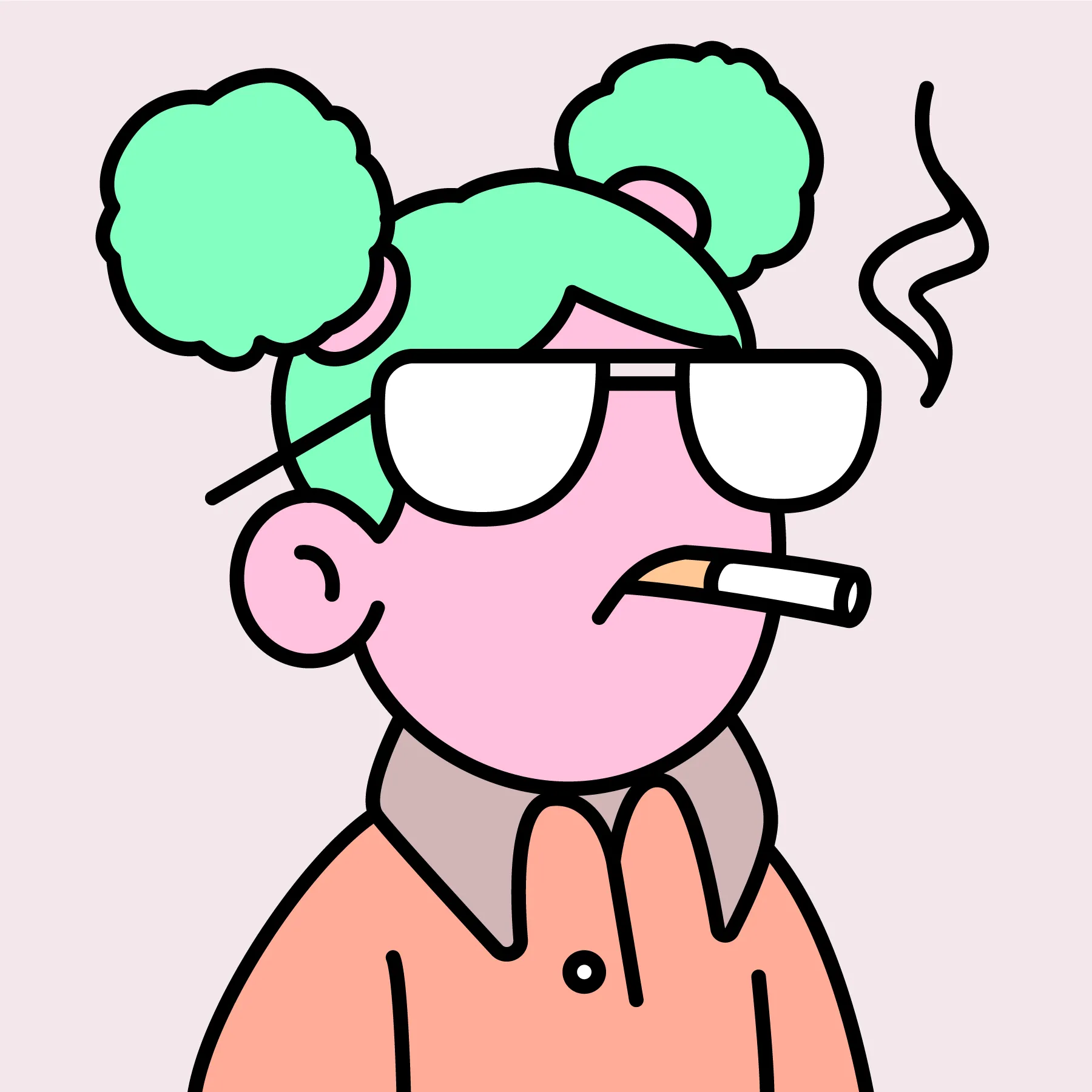 A community-driven collectibles project featuring art by Burnt Toast. Doodles come in a joyful range of colors, traits and sizes with a collection size of 10,000. Each Doodle allows its owner to vote for experiences and activations paid for by the Doodles Community Treasury. Burnt Toast is the working alias for Scott Martin, a Canadian–based illustrator, designer, animator and muralist.