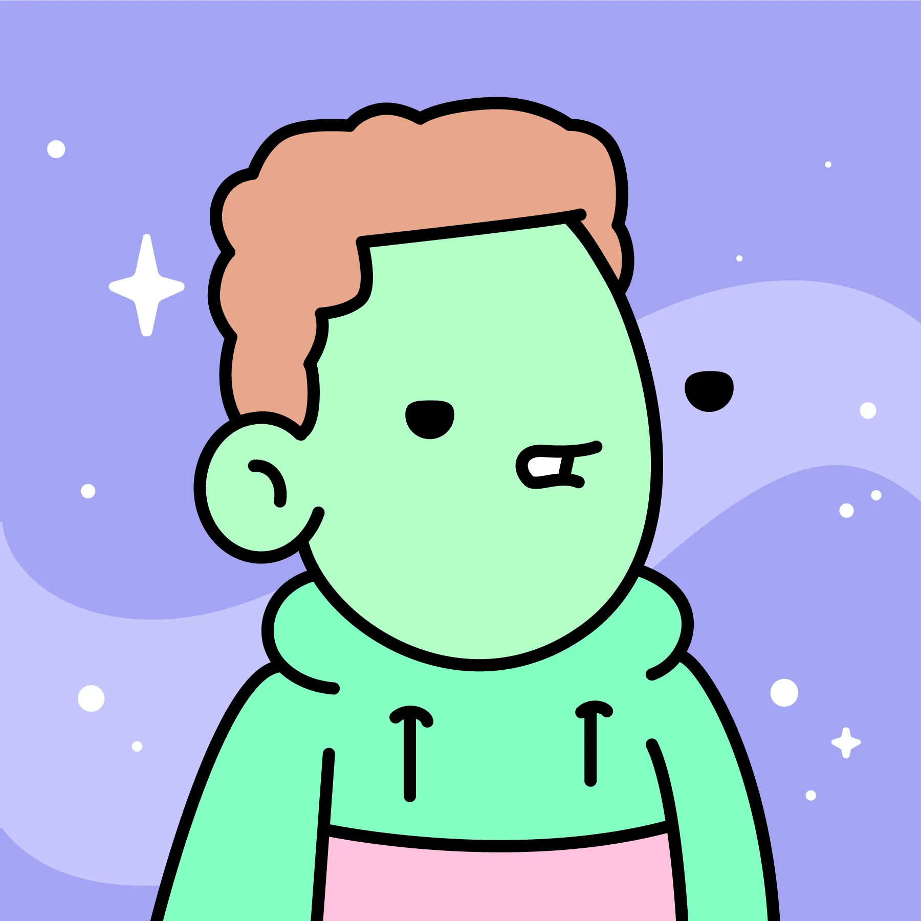 A community-driven collectibles project featuring art by Burnt Toast. Doodles come in a joyful range of colors, traits and sizes with a collection size of 10,000. Each Doodle allows its owner to vote for experiences and activations paid for by the Doodles Community Treasury. Burnt Toast is the working alias for Scott Martin, a Canadian–based illustrator, designer, animator and muralist.