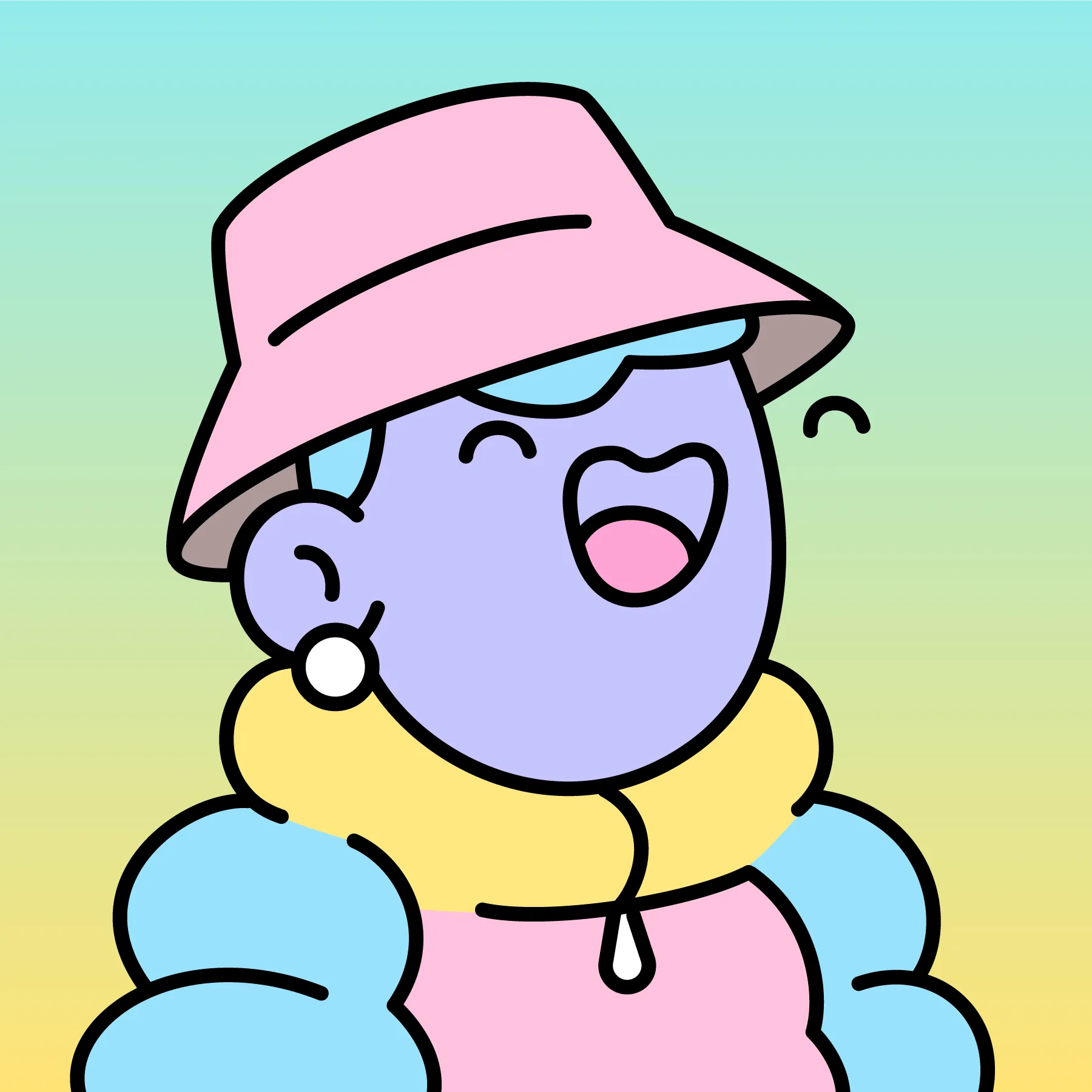 A community-driven collectibles project featuring art by Burnt Toast. Doodles come in a joyful range of colors, traits and sizes with a collection size of 10,000. Each Doodle allows its owner to vote for experiences and activations paid for by the Doodles Community Treasury. Burnt Toast is the working alias for Scott Martin, a Canadian–based illustrator, designer, animator and muralist.