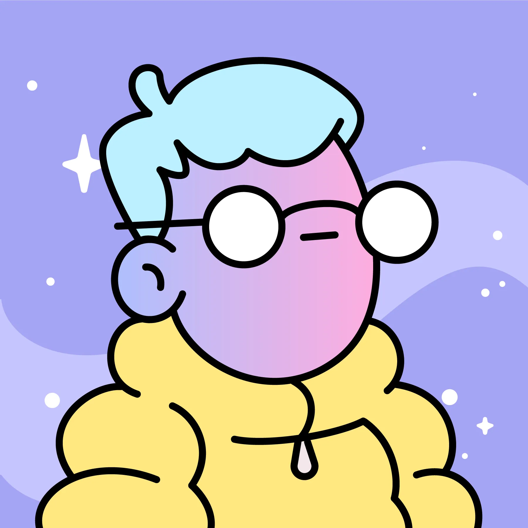 A community-driven collectibles project featuring art by Burnt Toast. Doodles come in a joyful range of colors, traits and sizes with a collection size of 10,000. Each Doodle allows its owner to vote for experiences and activations paid for by the Doodles Community Treasury. Burnt Toast is the working alias for Scott Martin, a Canadian–based illustrator, designer, animator and muralist.