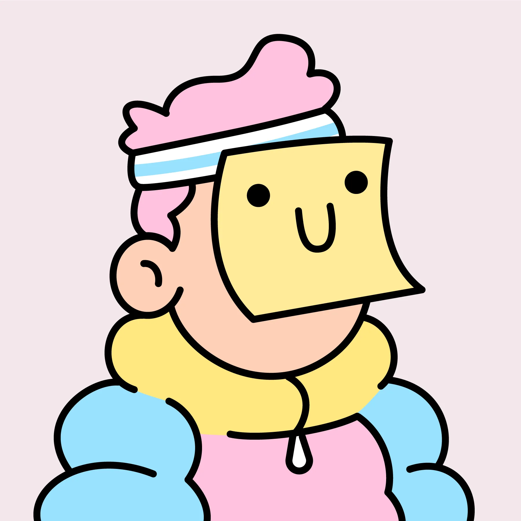 A community-driven collectibles project featuring art by Burnt Toast. Doodles come in a joyful range of colors, traits and sizes with a collection size of 10,000. Each Doodle allows its owner to vote for experiences and activations paid for by the Doodles Community Treasury. Burnt Toast is the working alias for Scott Martin, a Canadian–based illustrator, designer, animator and muralist.