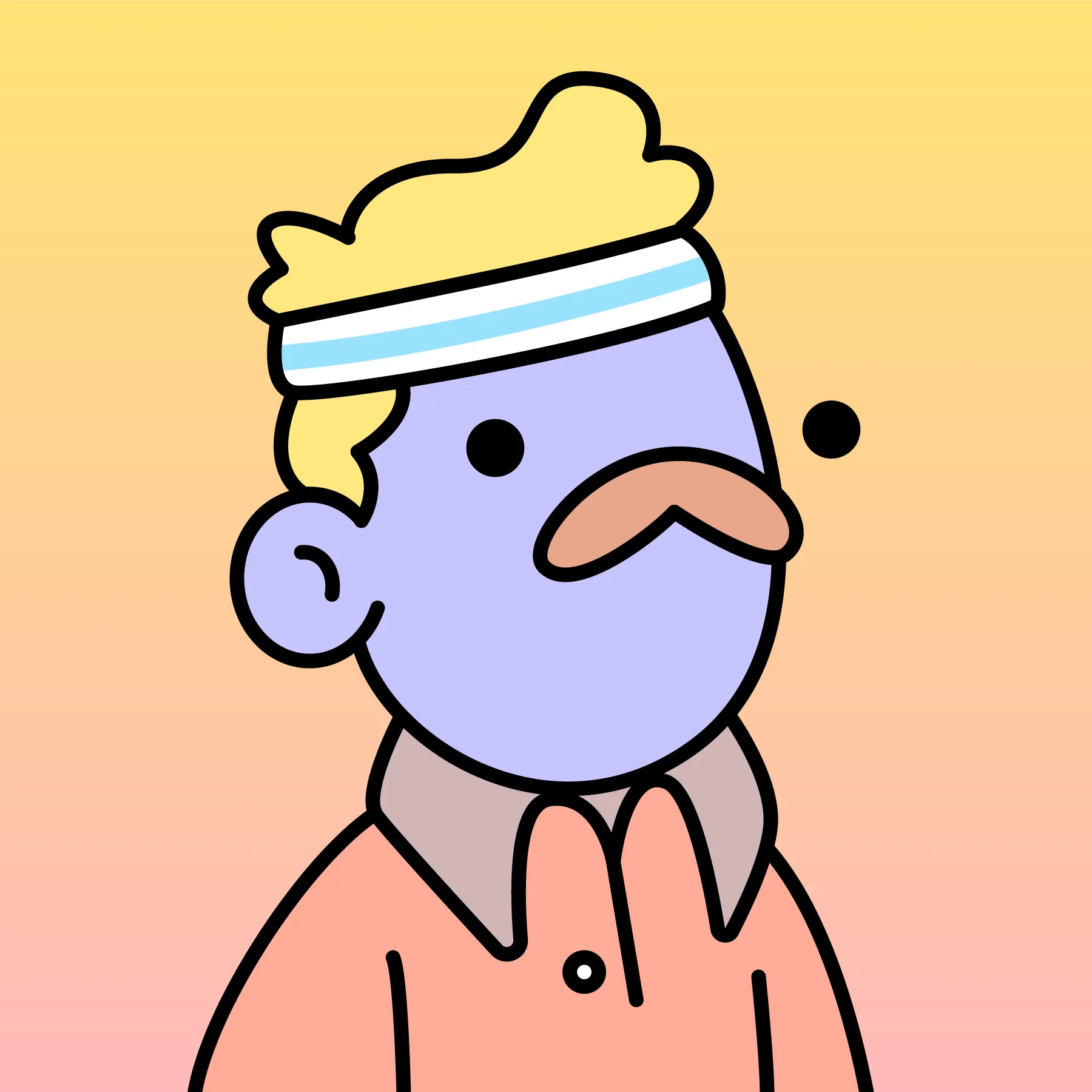 A community-driven collectibles project featuring art by Burnt Toast. Doodles come in a joyful range of colors, traits and sizes with a collection size of 10,000. Each Doodle allows its owner to vote for experiences and activations paid for by the Doodles Community Treasury. Burnt Toast is the working alias for Scott Martin, a Canadian–based illustrator, designer, animator and muralist.