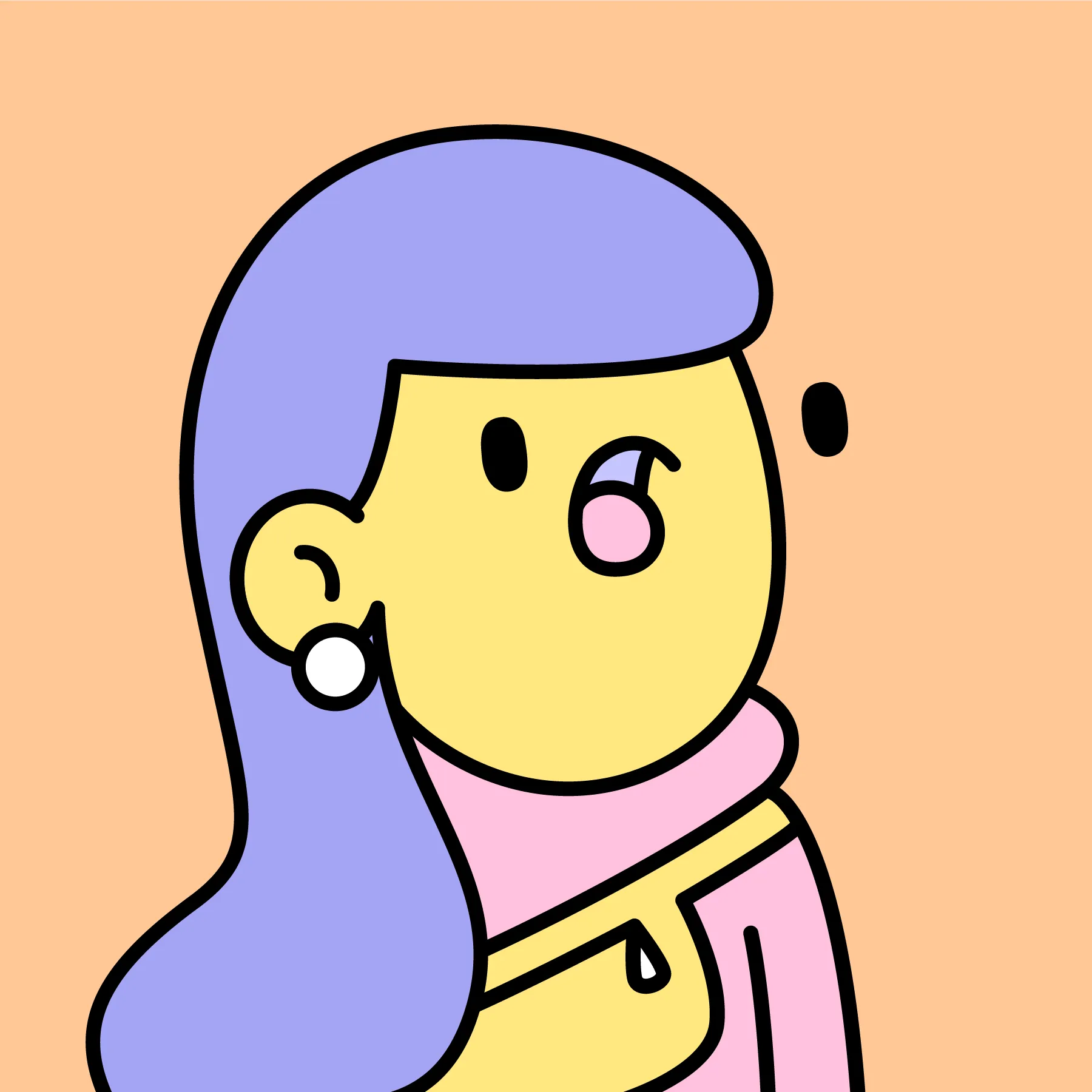 A community-driven collectibles project featuring art by Burnt Toast. Doodles come in a joyful range of colors, traits and sizes with a collection size of 10,000. Each Doodle allows its owner to vote for experiences and activations paid for by the Doodles Community Treasury. Burnt Toast is the working alias for Scott Martin, a Canadian–based illustrator, designer, animator and muralist.