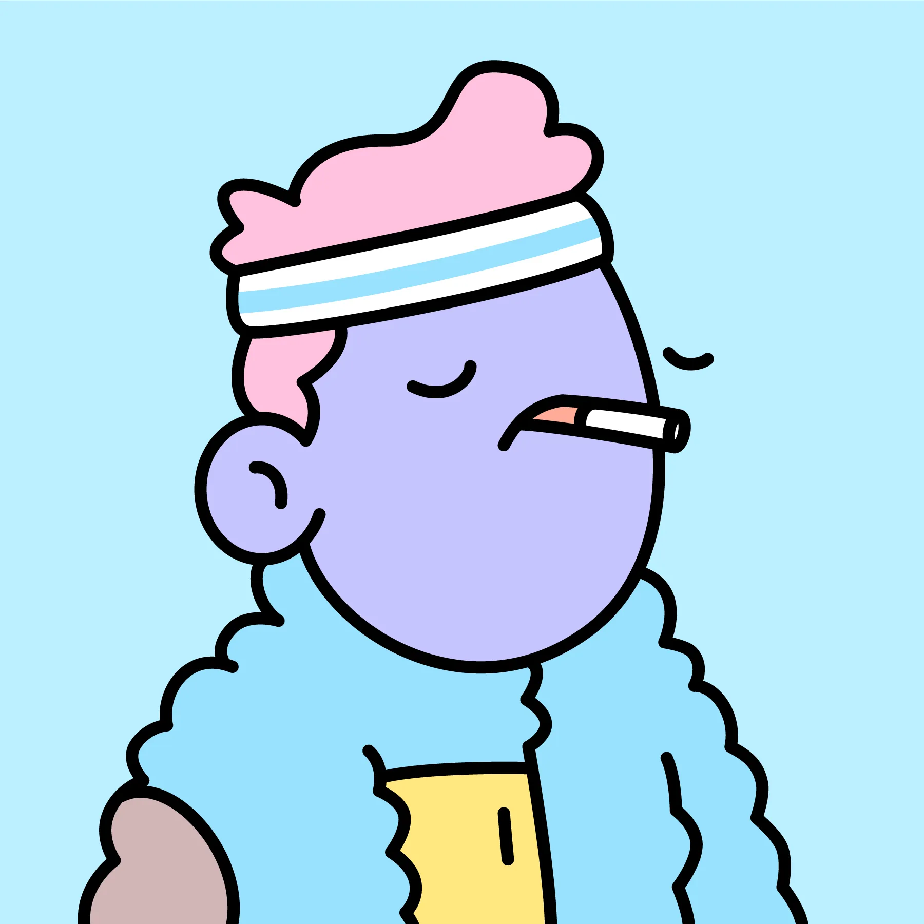 A community-driven collectibles project featuring art by Burnt Toast. Doodles come in a joyful range of colors, traits and sizes with a collection size of 10,000. Each Doodle allows its owner to vote for experiences and activations paid for by the Doodles Community Treasury. Burnt Toast is the working alias for Scott Martin, a Canadian–based illustrator, designer, animator and muralist.