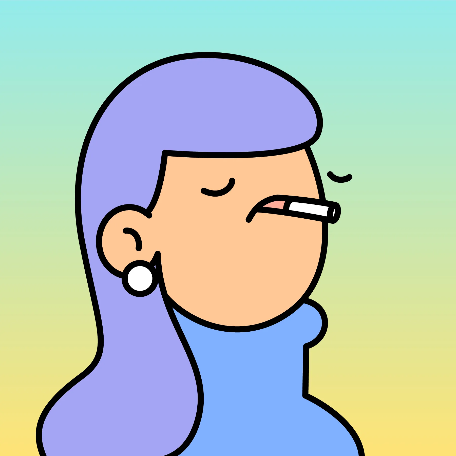 A community-driven collectibles project featuring art by Burnt Toast. Doodles come in a joyful range of colors, traits and sizes with a collection size of 10,000. Each Doodle allows its owner to vote for experiences and activations paid for by the Doodles Community Treasury. Burnt Toast is the working alias for Scott Martin, a Canadian–based illustrator, designer, animator and muralist.