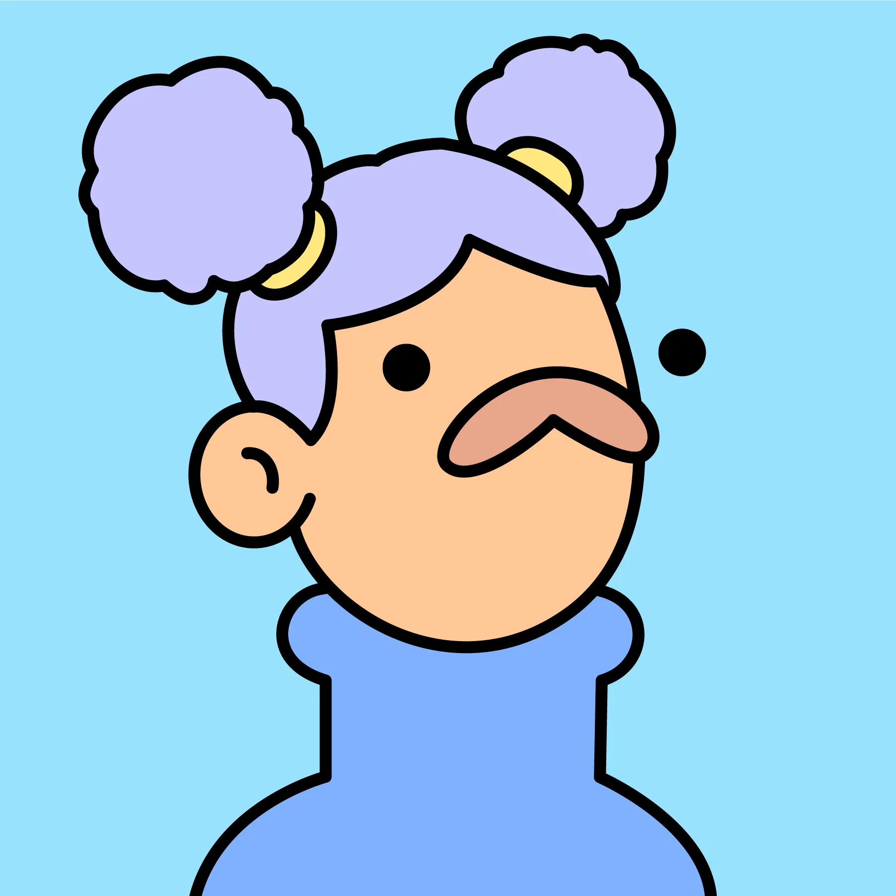 A community-driven collectibles project featuring art by Burnt Toast. Doodles come in a joyful range of colors, traits and sizes with a collection size of 10,000. Each Doodle allows its owner to vote for experiences and activations paid for by the Doodles Community Treasury. Burnt Toast is the working alias for Scott Martin, a Canadian–based illustrator, designer, animator and muralist.