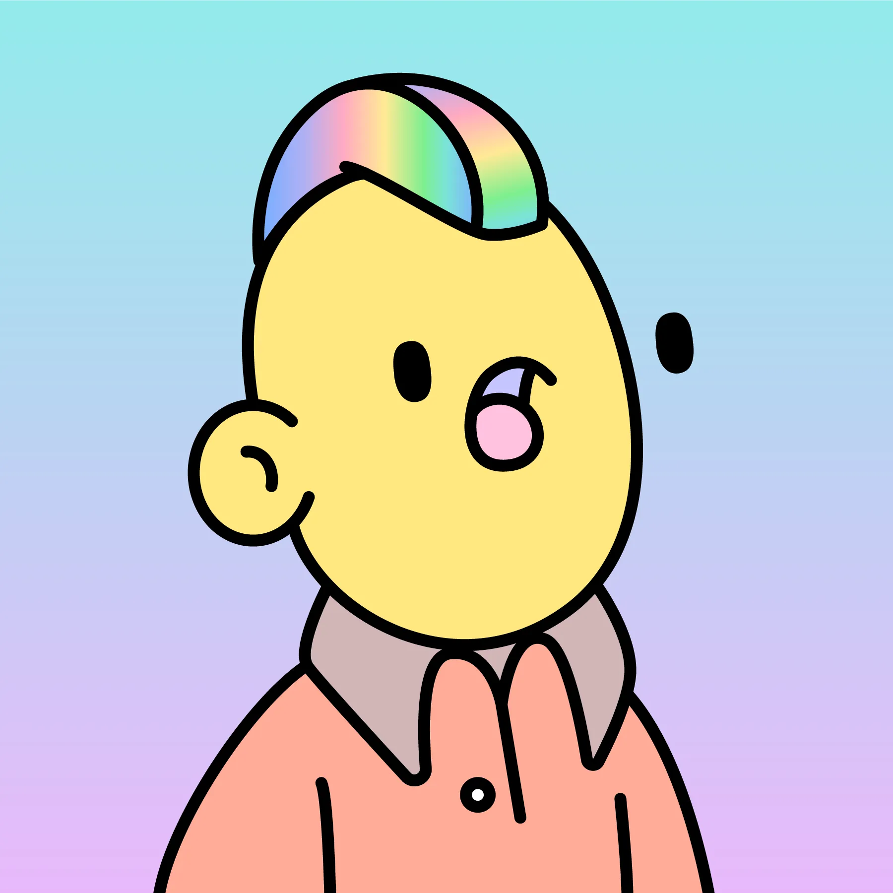 A community-driven collectibles project featuring art by Burnt Toast. Doodles come in a joyful range of colors, traits and sizes with a collection size of 10,000. Each Doodle allows its owner to vote for experiences and activations paid for by the Doodles Community Treasury. Burnt Toast is the working alias for Scott Martin, a Canadian–based illustrator, designer, animator and muralist.