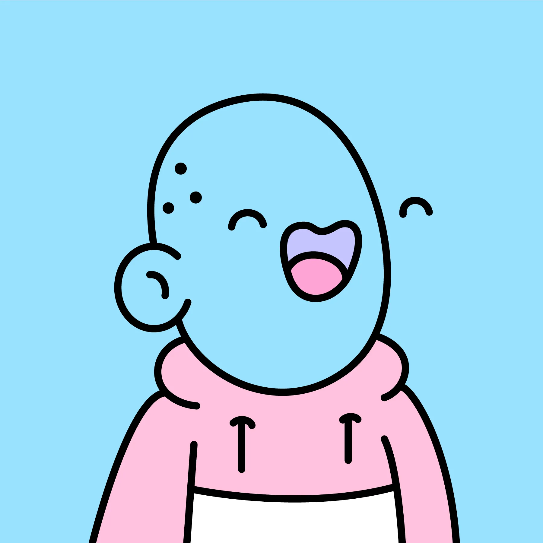 A community-driven collectibles project featuring art by Burnt Toast. Doodles come in a joyful range of colors, traits and sizes with a collection size of 10,000. Each Doodle allows its owner to vote for experiences and activations paid for by the Doodles Community Treasury. Burnt Toast is the working alias for Scott Martin, a Canadian–based illustrator, designer, animator and muralist.