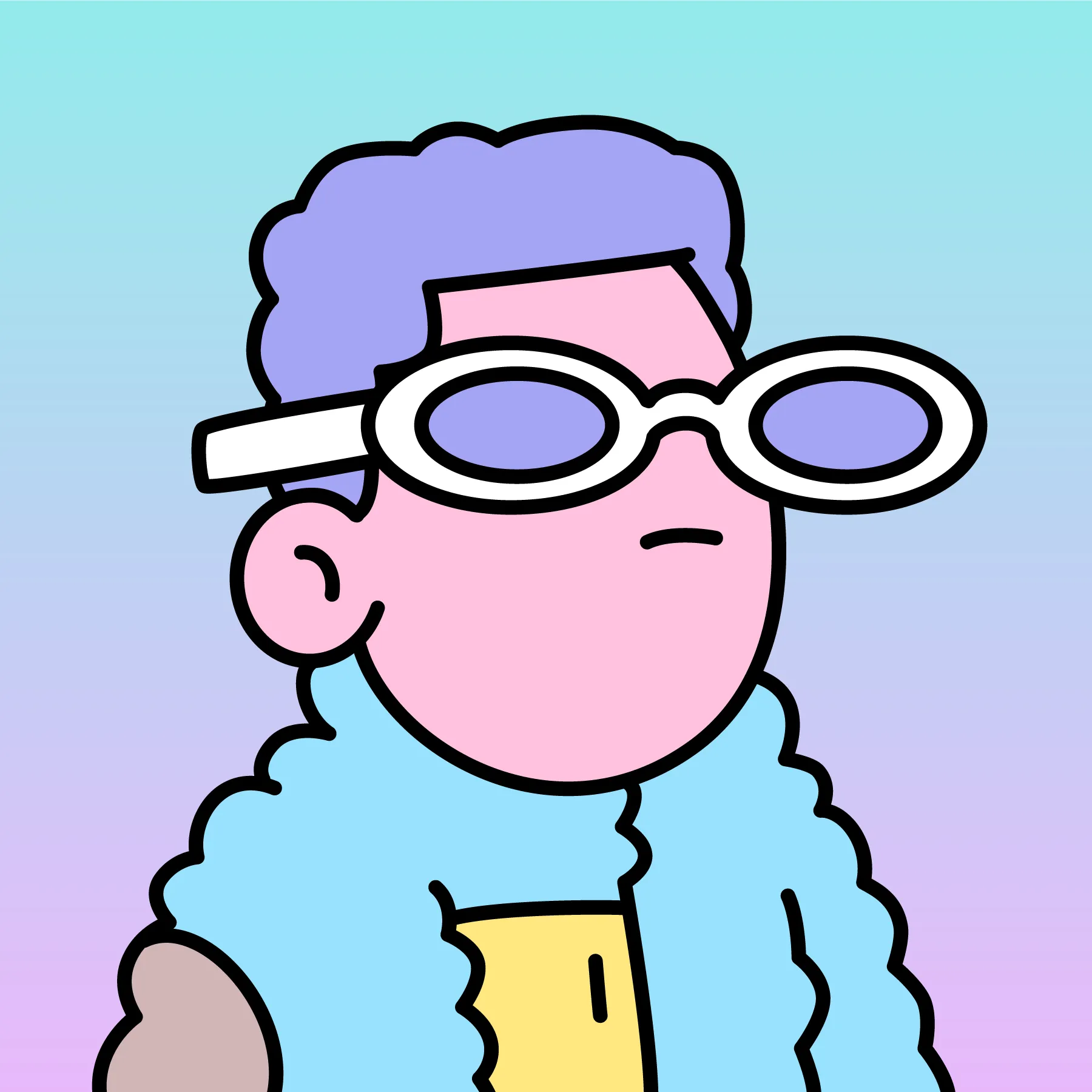 A community-driven collectibles project featuring art by Burnt Toast. Doodles come in a joyful range of colors, traits and sizes with a collection size of 10,000. Each Doodle allows its owner to vote for experiences and activations paid for by the Doodles Community Treasury. Burnt Toast is the working alias for Scott Martin, a Canadian–based illustrator, designer, animator and muralist.