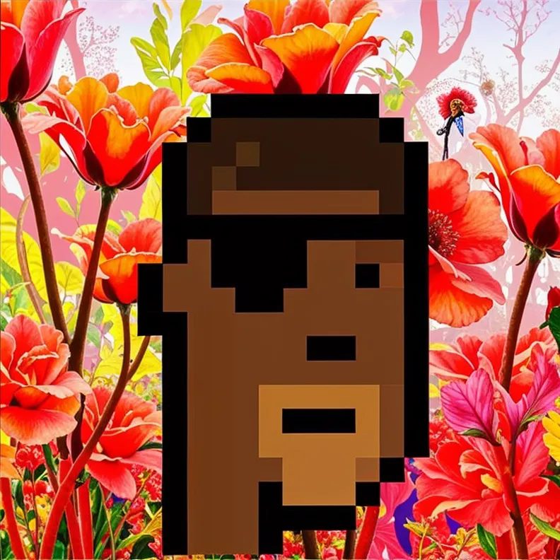 CryptoPunks V1 #9218 x fLOWers by MLow

// Your Vibe Attracts Your Tribe

// https://x.com/0xMLow/status/1891938231450579437