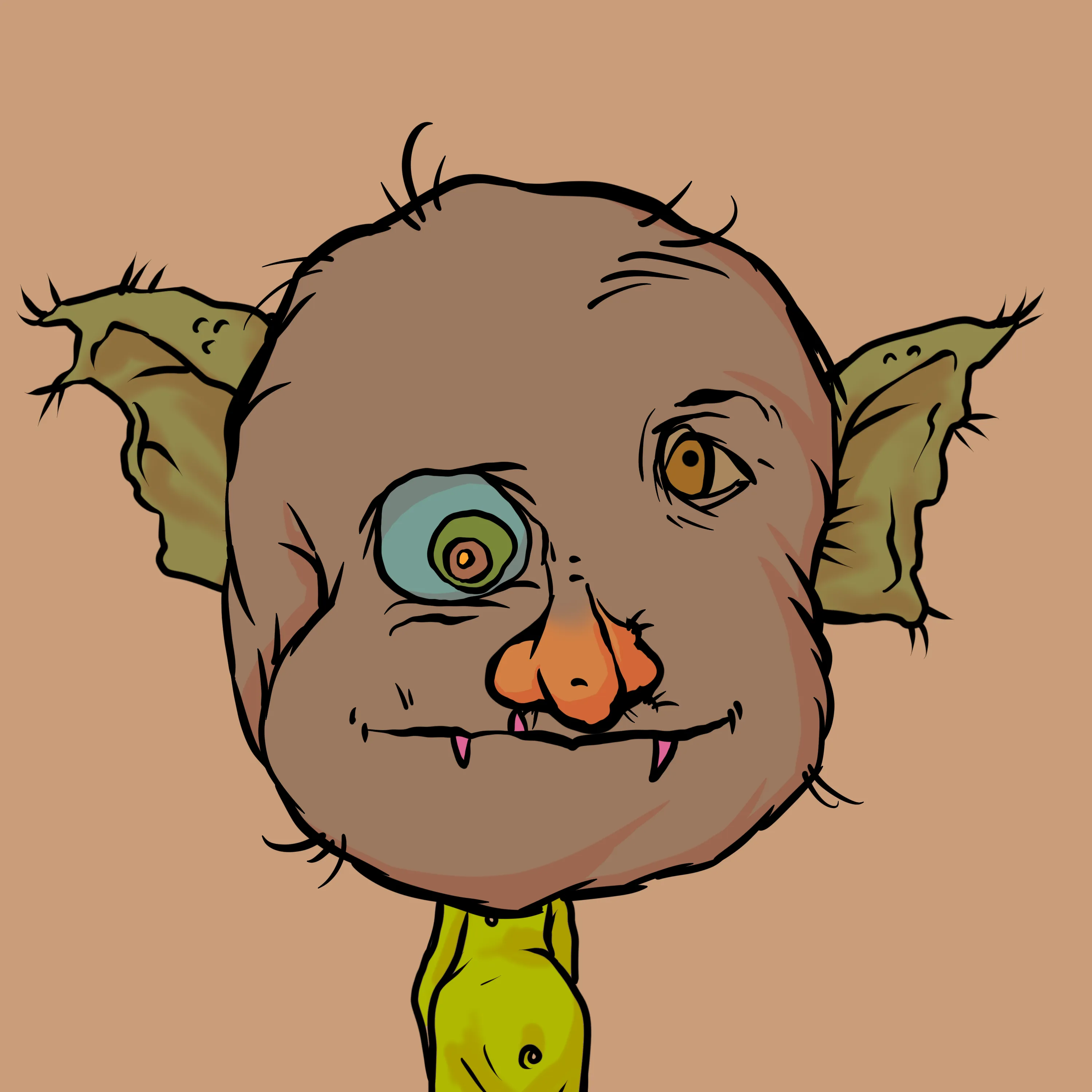 AAAAAAAUUUUUGGGHHHHH gobblins goblinns GOBLINNNNNNNNns wekm ta goblintown yoo sniksnakr DEJEN RATS oooooh rats are yummmz dis a NEFTEEE O GOBBLINGS on da BLOKCHIN wat? oh. crustybutt da goblinking say GEE EMMM DEDJEN RUTS an queenie saay HLLO SWEATIES ok dats all byeby