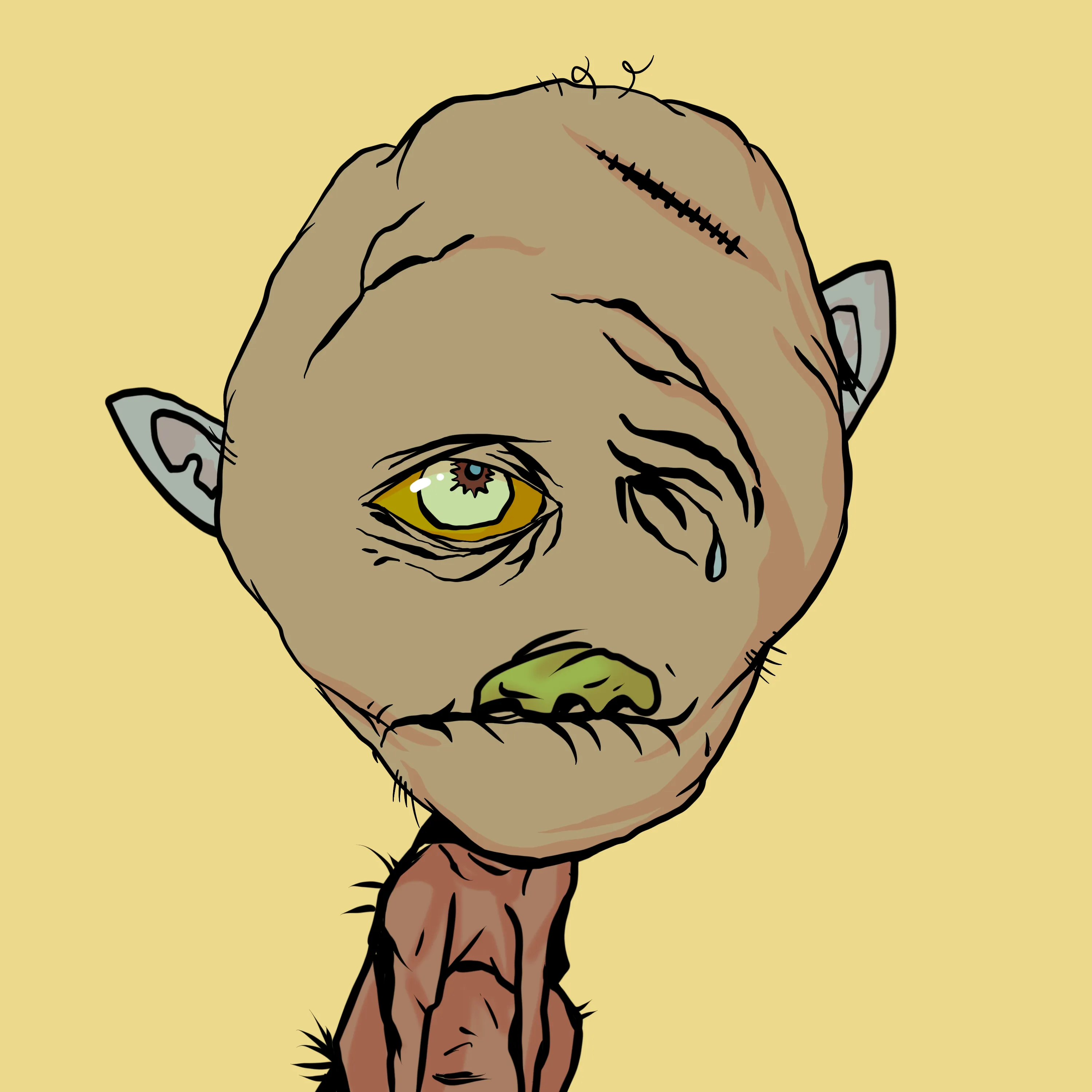 AAAAAAAUUUUUGGGHHHHH gobblins goblinns GOBLINNNNNNNNns wekm ta goblintown yoo sniksnakr DEJEN RATS oooooh rats are yummmz dis a NEFTEEE O GOBBLINGS on da BLOKCHIN wat? oh. crustybutt da goblinking say GEE EMMM DEDJEN RUTS an queenie saay HLLO SWEATIES ok dats all byeby