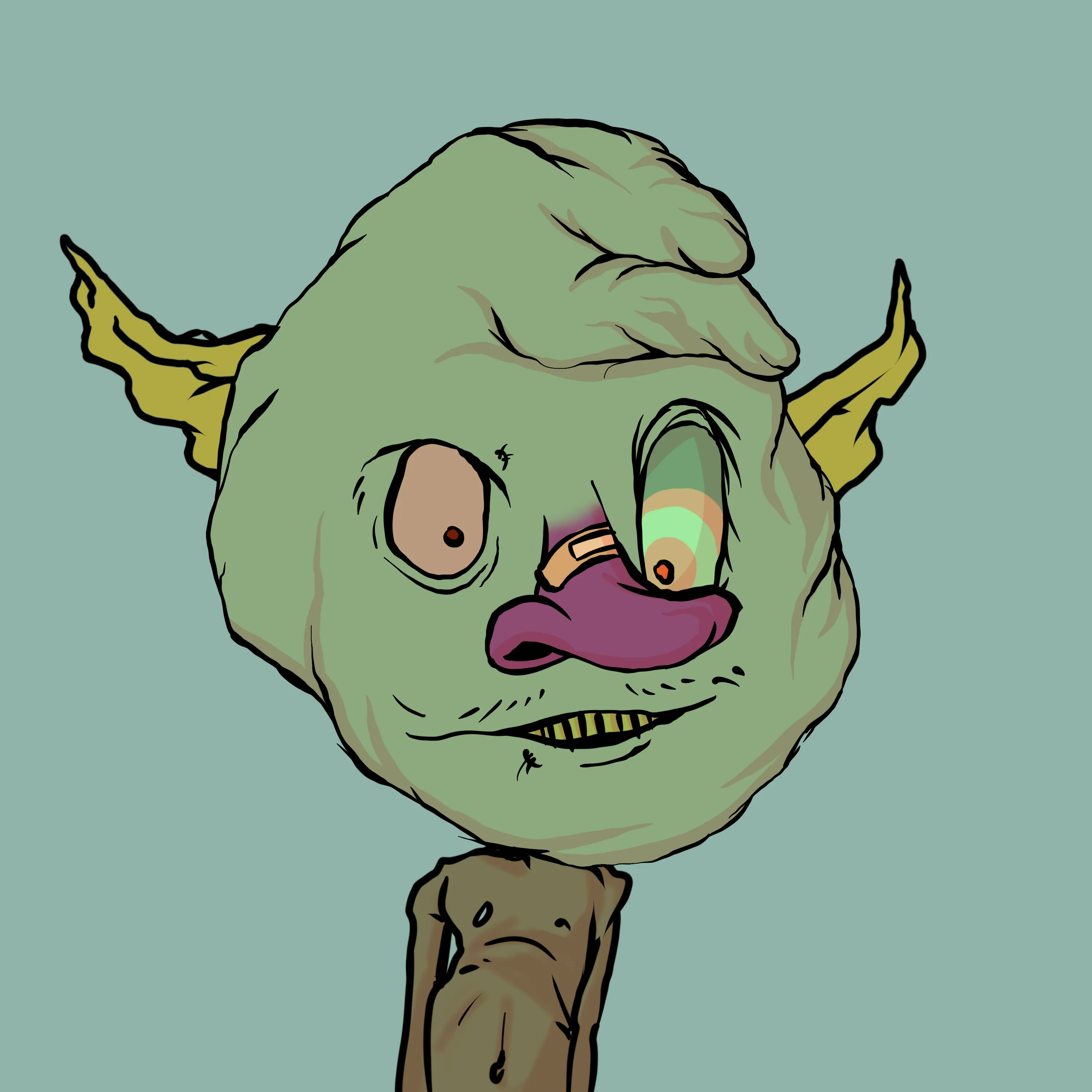 AAAAAAAUUUUUGGGHHHHH gobblins goblinns GOBLINNNNNNNNns wekm ta goblintown yoo sniksnakr DEJEN RATS oooooh rats are yummmz dis a NEFTEEE O GOBBLINGS on da BLOKCHIN wat? oh. crustybutt da goblinking say GEE EMMM DEDJEN RUTS an queenie saay HLLO SWEATIES ok dats all byeby