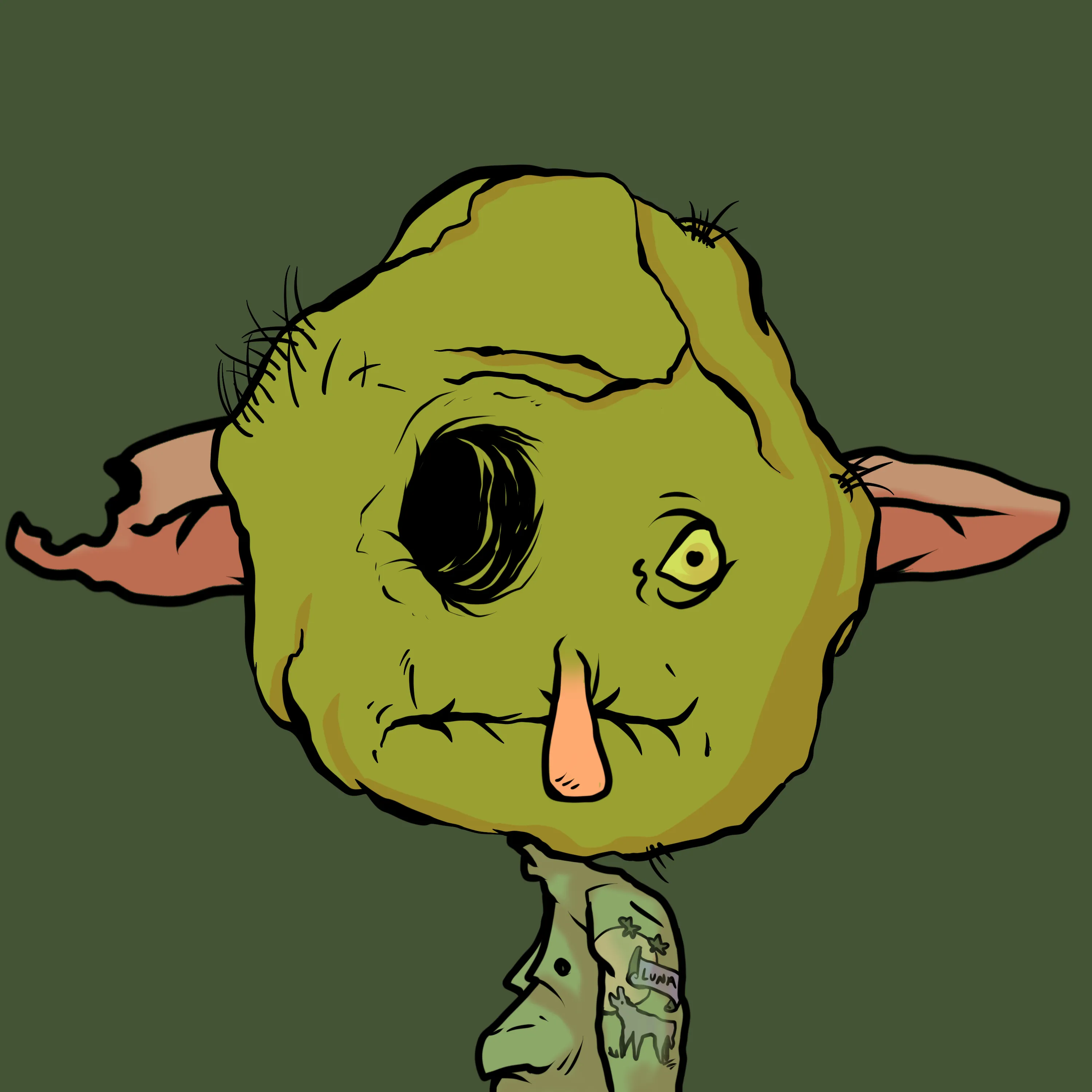 AAAAAAAUUUUUGGGHHHHH gobblins goblinns GOBLINNNNNNNNns wekm ta goblintown yoo sniksnakr DEJEN RATS oooooh rats are yummmz dis a NEFTEEE O GOBBLINGS on da BLOKCHIN wat? oh. crustybutt da goblinking say GEE EMMM DEDJEN RUTS an queenie saay HLLO SWEATIES ok dats all byeby