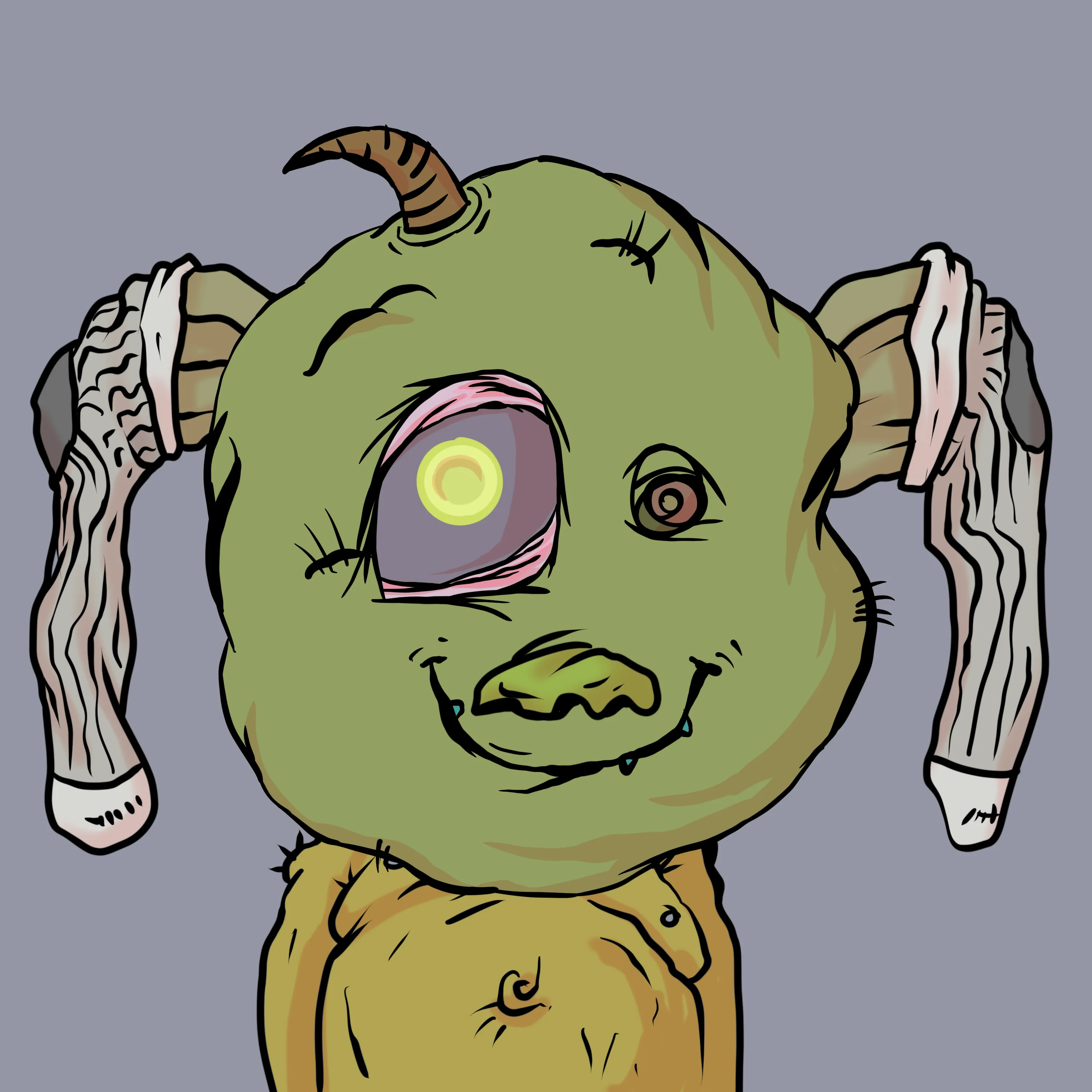 AAAAAAAUUUUUGGGHHHHH gobblins goblinns GOBLINNNNNNNNns wekm ta goblintown yoo sniksnakr DEJEN RATS oooooh rats are yummmz dis a NEFTEEE O GOBBLINGS on da BLOKCHIN wat? oh. crustybutt da goblinking say GEE EMMM DEDJEN RUTS an queenie saay HLLO SWEATIES ok dats all byeby