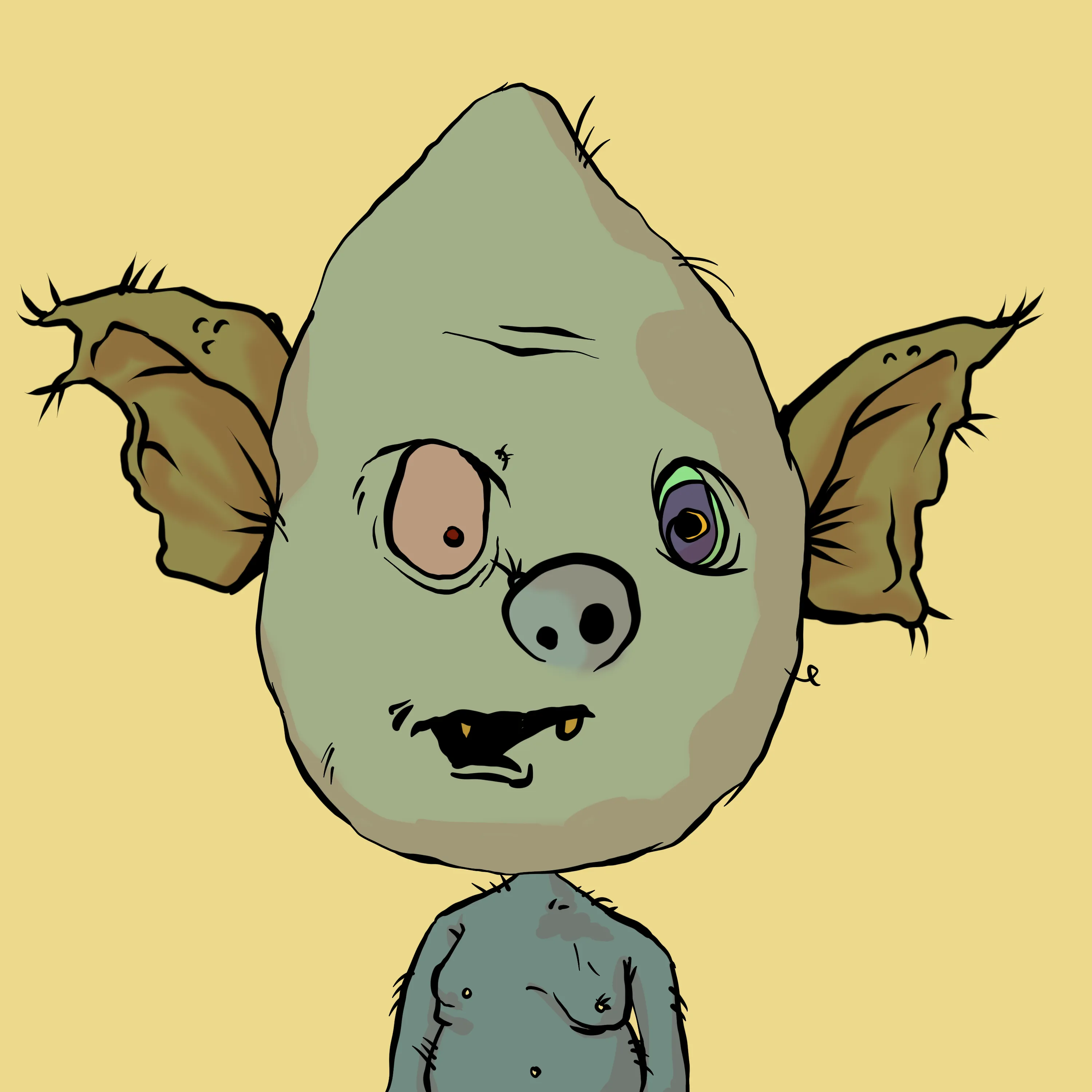 AAAAAAAUUUUUGGGHHHHH gobblins goblinns GOBLINNNNNNNNns wekm ta goblintown yoo sniksnakr DEJEN RATS oooooh rats are yummmz dis a NEFTEEE O GOBBLINGS on da BLOKCHIN wat? oh. crustybutt da goblinking say GEE EMMM DEDJEN RUTS an queenie saay HLLO SWEATIES ok dats all byeby