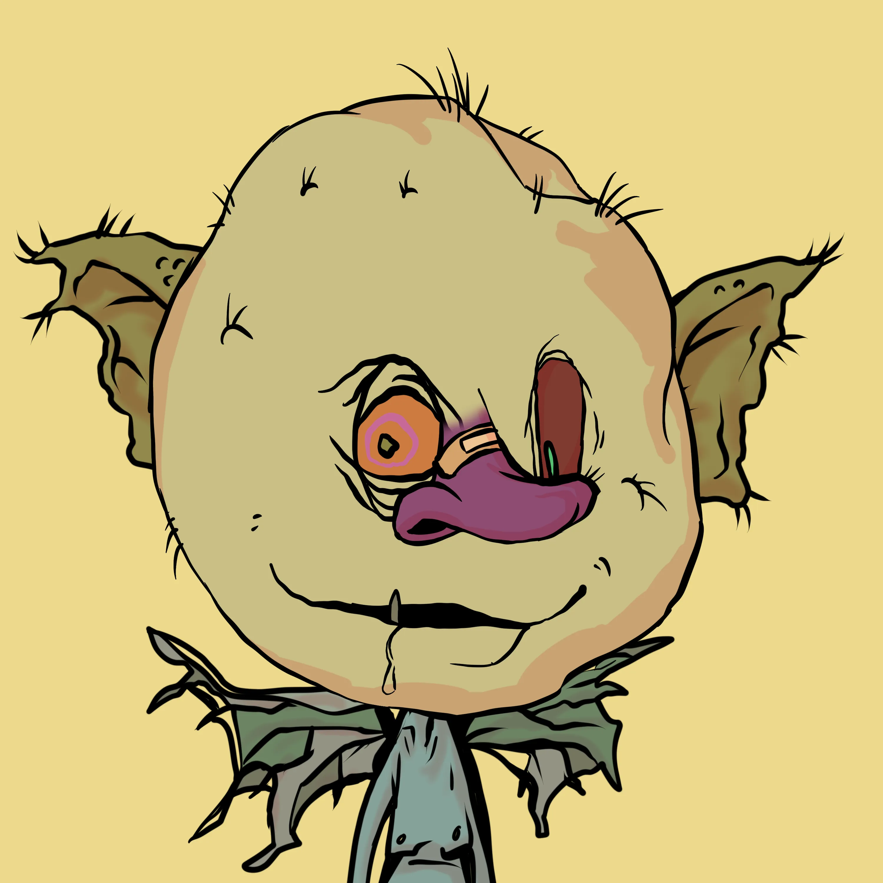 AAAAAAAUUUUUGGGHHHHH gobblins goblinns GOBLINNNNNNNNns wekm ta goblintown yoo sniksnakr DEJEN RATS oooooh rats are yummmz dis a NEFTEEE O GOBBLINGS on da BLOKCHIN wat? oh. crustybutt da goblinking say GEE EMMM DEDJEN RUTS an queenie saay HLLO SWEATIES ok dats all byeby
