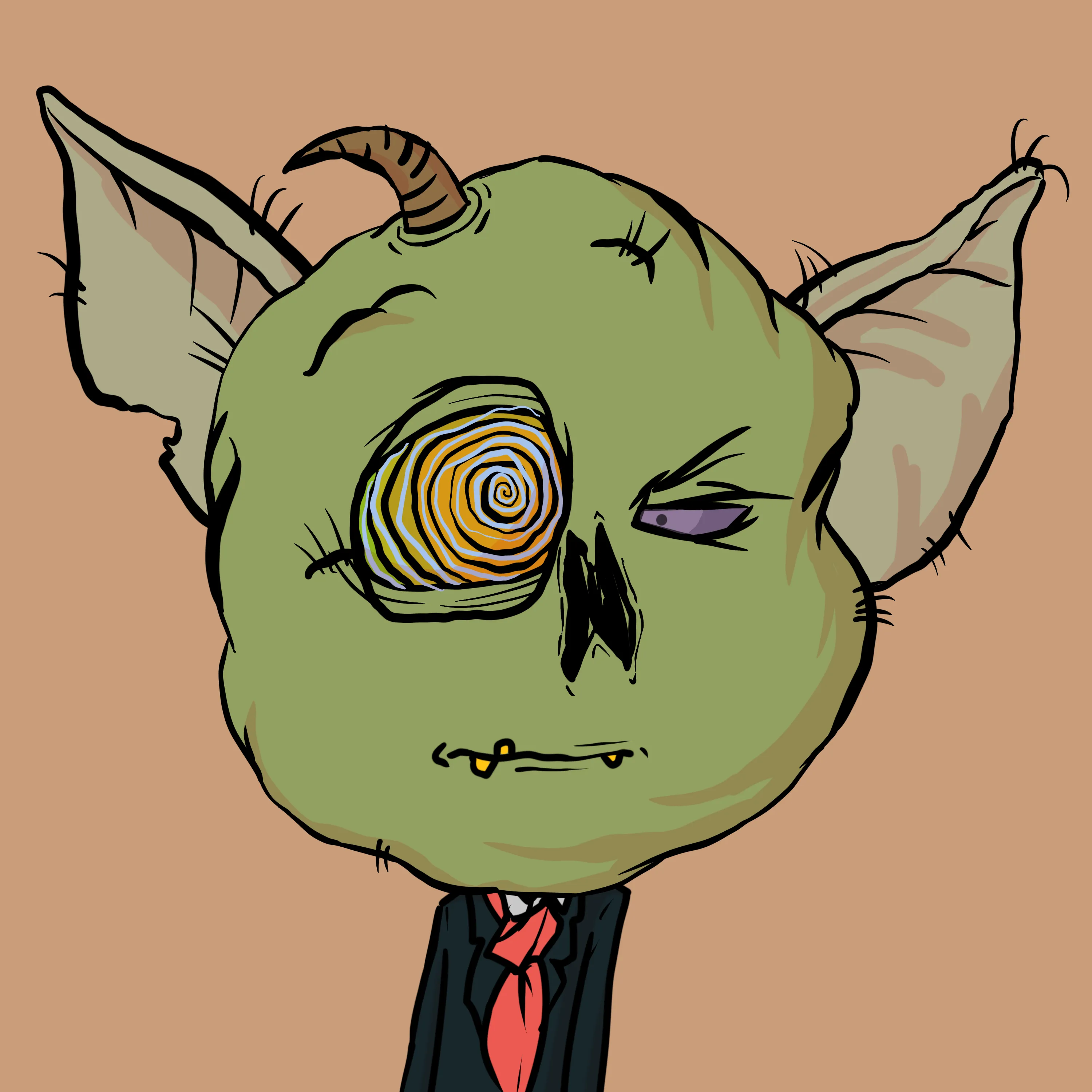 AAAAAAAUUUUUGGGHHHHH gobblins goblinns GOBLINNNNNNNNns wekm ta goblintown yoo sniksnakr DEJEN RATS oooooh rats are yummmz dis a NEFTEEE O GOBBLINGS on da BLOKCHIN wat? oh. crustybutt da goblinking say GEE EMMM DEDJEN RUTS an queenie saay HLLO SWEATIES ok dats all byeby