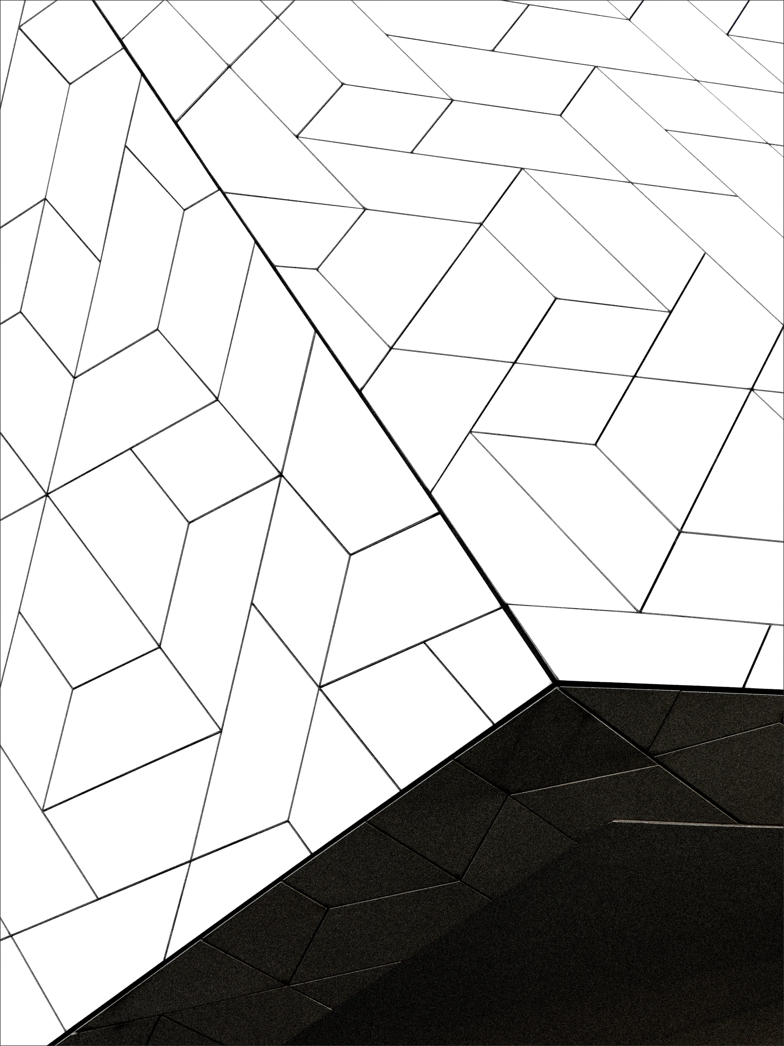 The vertex, a central point where multiple paths intersect, serves as a powerful metaphor for the choices and connections we encounter in life. The sleek and modern design of this building captures the dynamism and complexity of the human experience, with its clean lines and sharp angles symbolizing the sharp turns and forks in the road that we face. 

Whether we are standing at this vertex, or gazing upon it from afar, it reminds us that we are constantly making decisions and connecting with others, shaping our own journey through the world.

(Photo taken in Amsterdam, The Netherlands, November 2022)