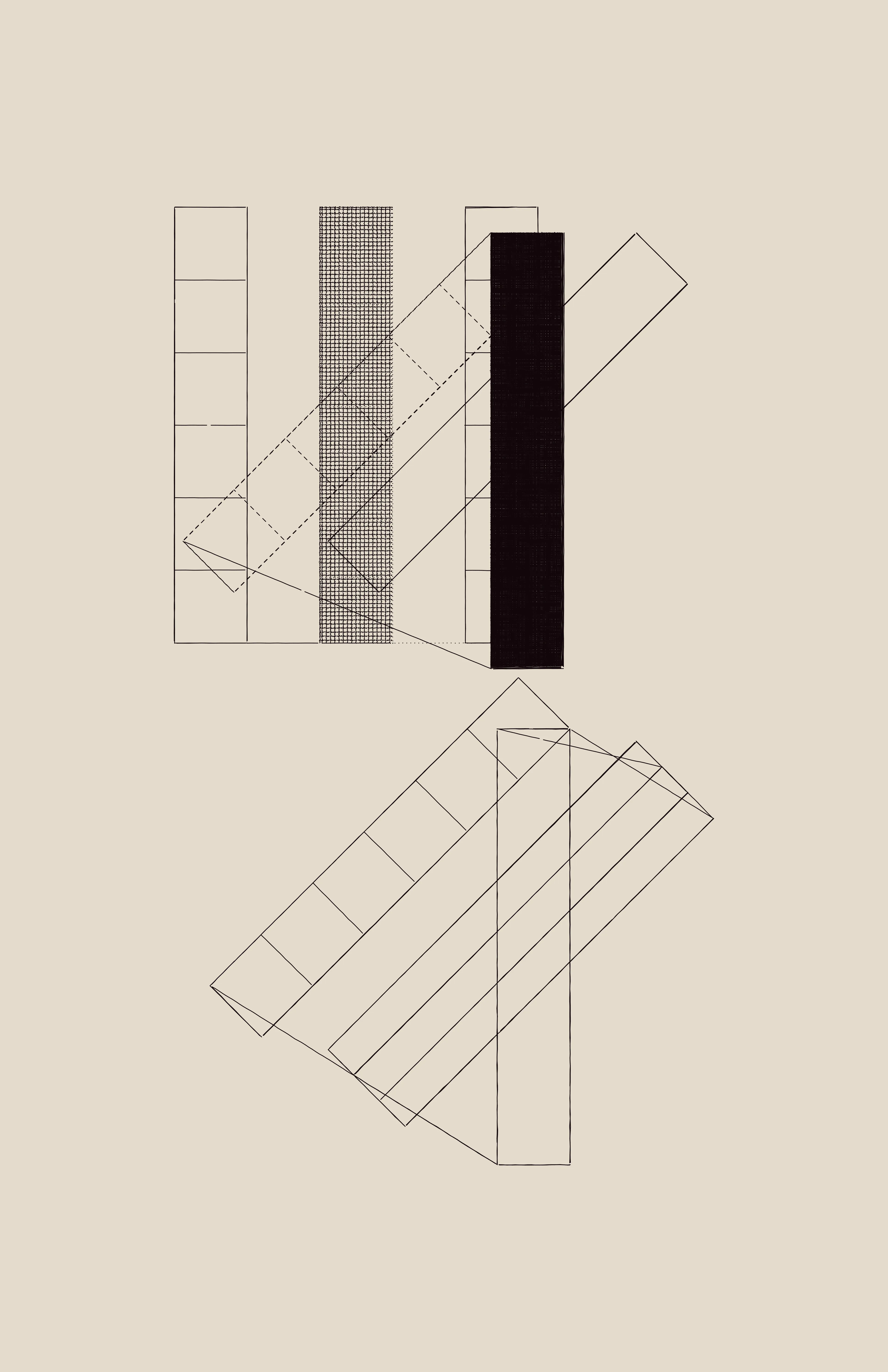 “Function Compositions” by Ben Kovach offers a collection of 13 generative works, intertwining geometric abstraction with algorithmic exploration. Employing square grids as a primary element and a series of simple mathematical operations applied at random, the artist explores the extensive realm of possible compositions while preserving a geometric core. The series, co-curated by Ben and Unit London from an initial set of 2,000 compositions, showcases the artistic interplay between intention and emergent randomness, culminating in a selection that embraces diverse forms and complexity.