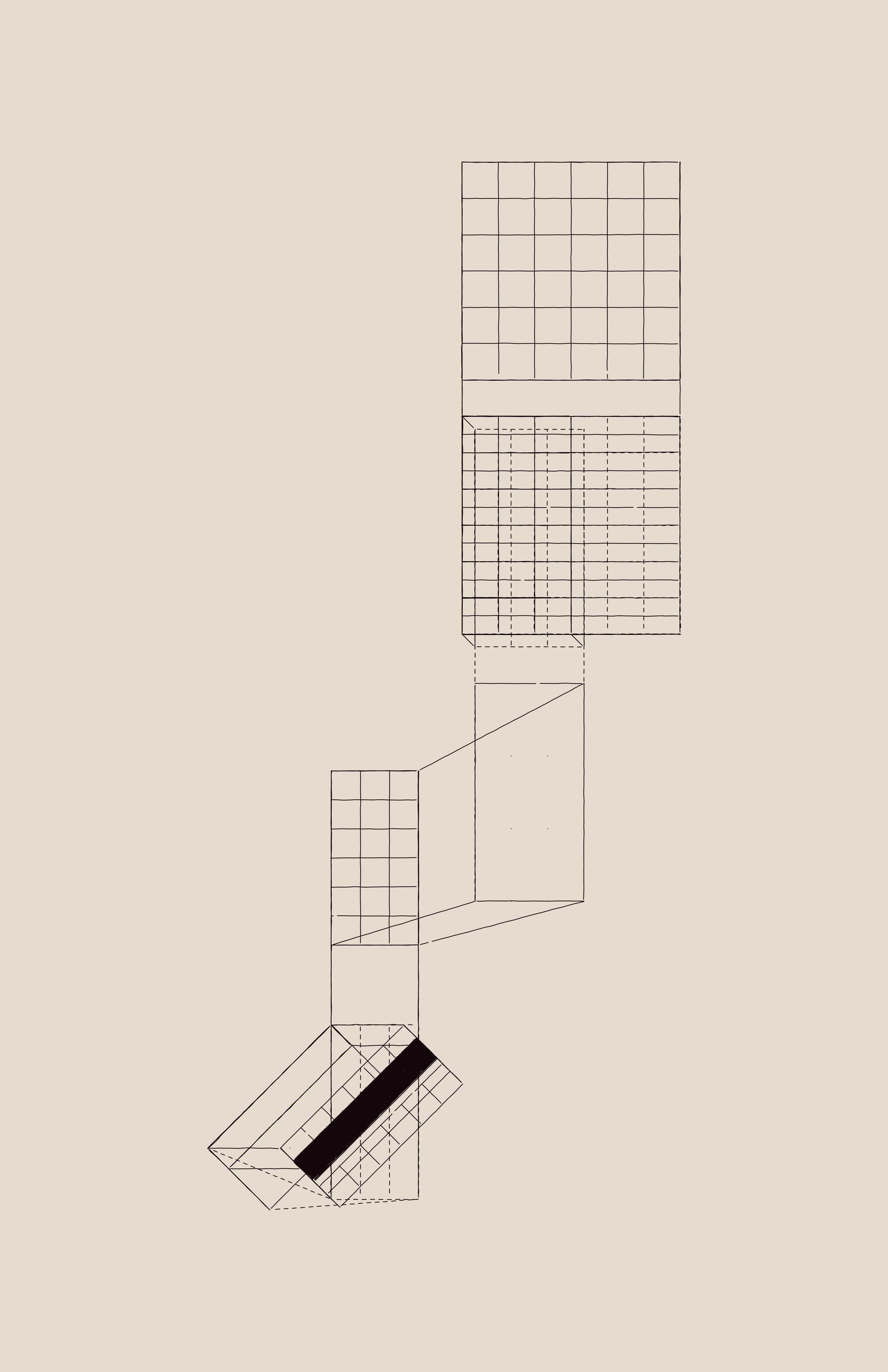 “Function Compositions” by Ben Kovach offers a collection of 13 generative works, intertwining geometric abstraction with algorithmic exploration. Employing square grids as a primary element and a series of simple mathematical operations applied at random, the artist explores the extensive realm of possible compositions while preserving a geometric core. The series, co-curated by Ben and Unit London from an initial set of 2,000 compositions, showcases the artistic interplay between intention and emergent randomness, culminating in a selection that embraces diverse forms and complexity.