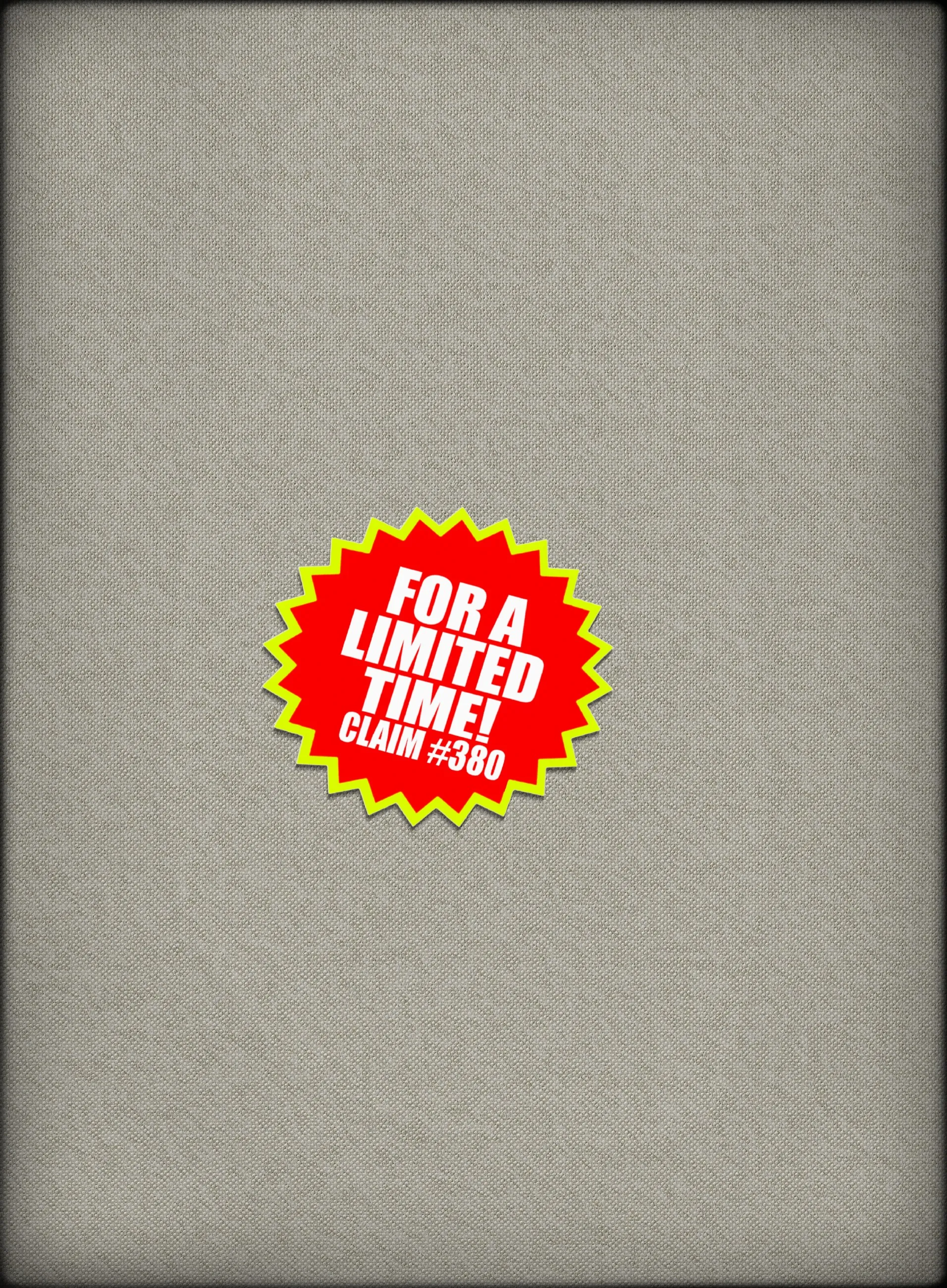 This unique token represents a claiming right to curate one NFT from the year long generative artwork “For a Limited Time” by Siebren Versteeg. Only 750 claim tokens will be issued as part of this collection. When a claim is made, the metadata for this token will be updated and forever reflect the holders selected composition. Claims can be made on the project page at [ARSNL.Art](https://arsnl.art/for-a-limited-time), for a limited time until March 13, 2024.

 [Collector’s Rights](https://ipfs.io/ipfs/QmX4CAqvdCDKWDaAorjyFayEHg33vFKZcYSuabLvMBnf9s/2023.3.13+Final+Collector's+Rights+Siebren+Versteeg.pdf) 

 Printable [JPG](https://ipfs.io/ipfs/QmcaHn8YNA5fsthNaAhR3KpFAfiM1NoC1sxeLYWSdmoJ6i/FALT.380.jpg) file