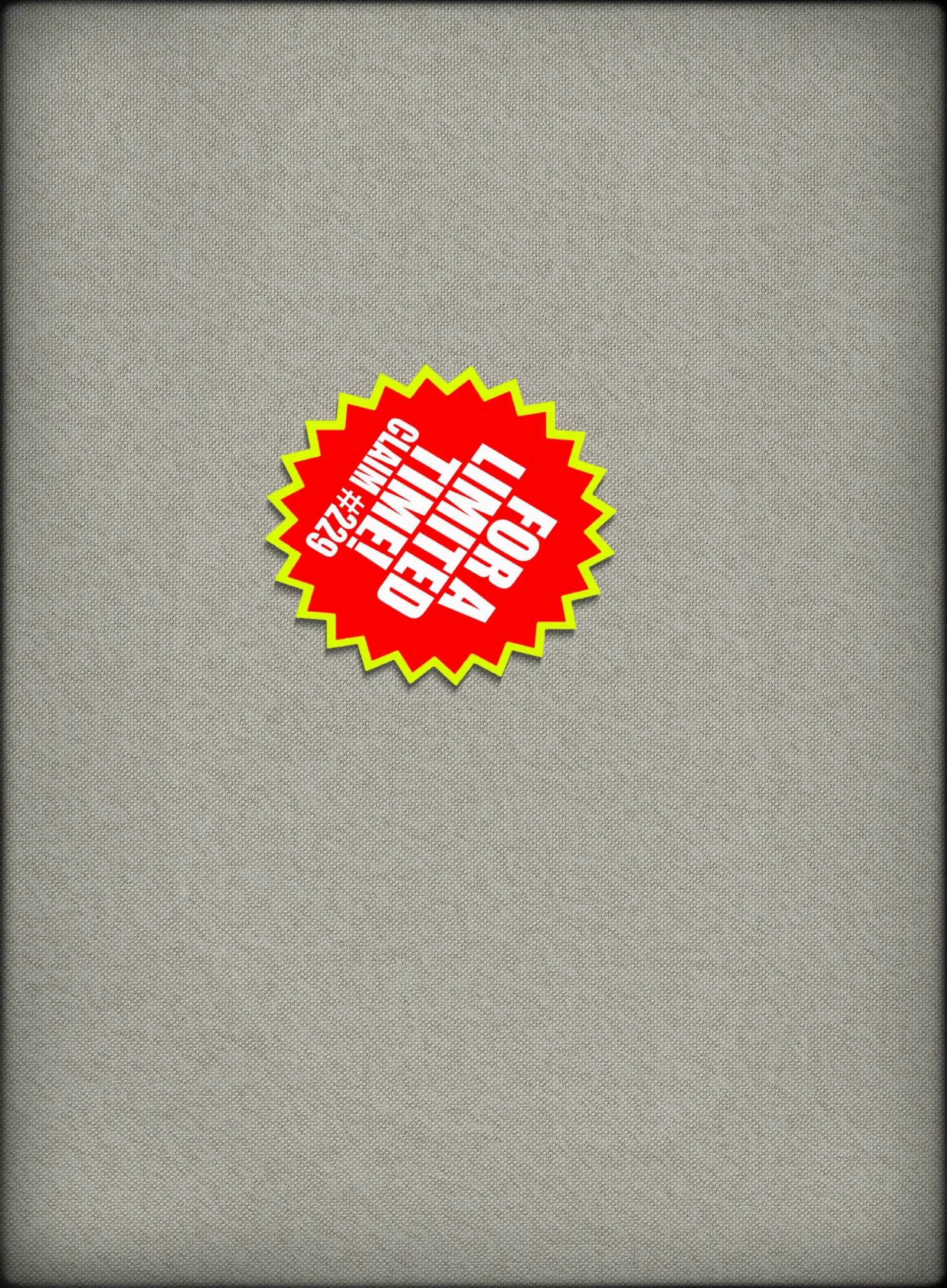 This unique token represents a claiming right to curate one NFT from the year long generative artwork “For a Limited Time” by Siebren Versteeg. Only 750 claim tokens will be issued as part of this collection. When a claim is made, the metadata for this token will be updated and forever reflect the holders selected composition. Claims can be made on the project page at [ARSNL.Art](https://arsnl.art/for-a-limited-time), for a limited time until March 13, 2024.

 [Collector’s Rights](https://ipfs.io/ipfs/QmX4CAqvdCDKWDaAorjyFayEHg33vFKZcYSuabLvMBnf9s/2023.3.13+Final+Collector's+Rights+Siebren+Versteeg.pdf) 

 Printable [JPG](https://ipfs.io/ipfs/QmcaHn8YNA5fsthNaAhR3KpFAfiM1NoC1sxeLYWSdmoJ6i/FALT.229.jpg) file