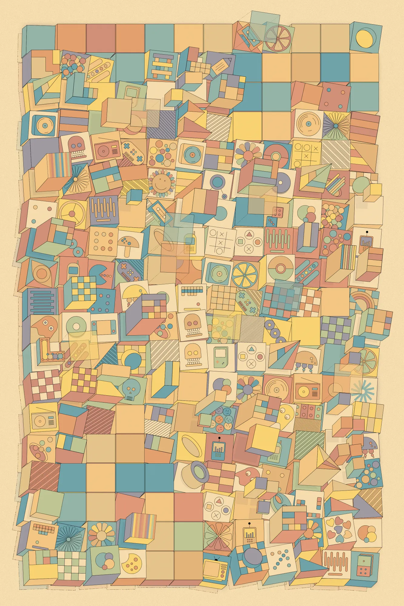 'Balagan' (Hebrew for mess) is art made from emotions, chaos, memories, and nostalgic moments.