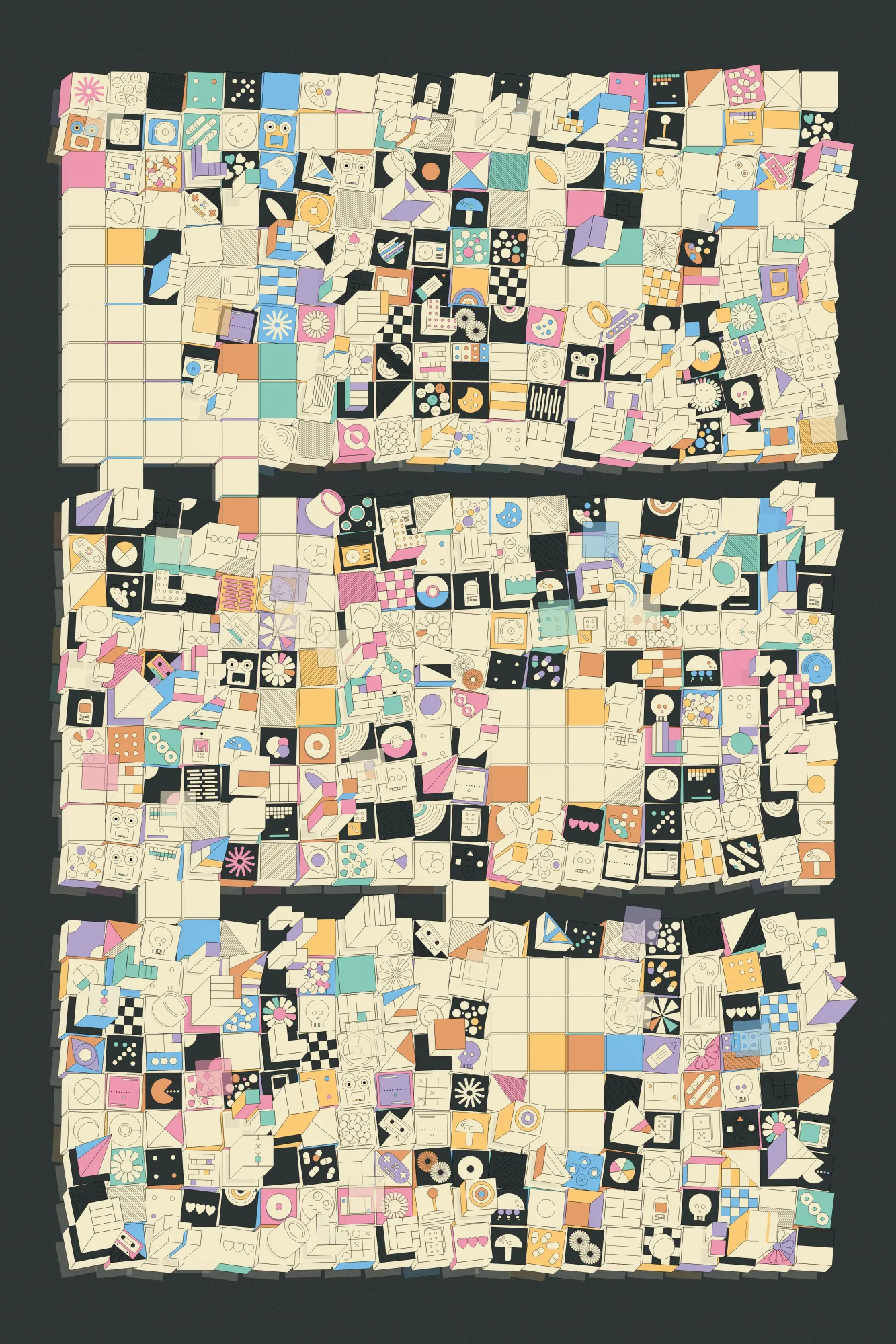 'Balagan' (Hebrew for mess) is art made from emotions, chaos, memories, and nostalgic moments.