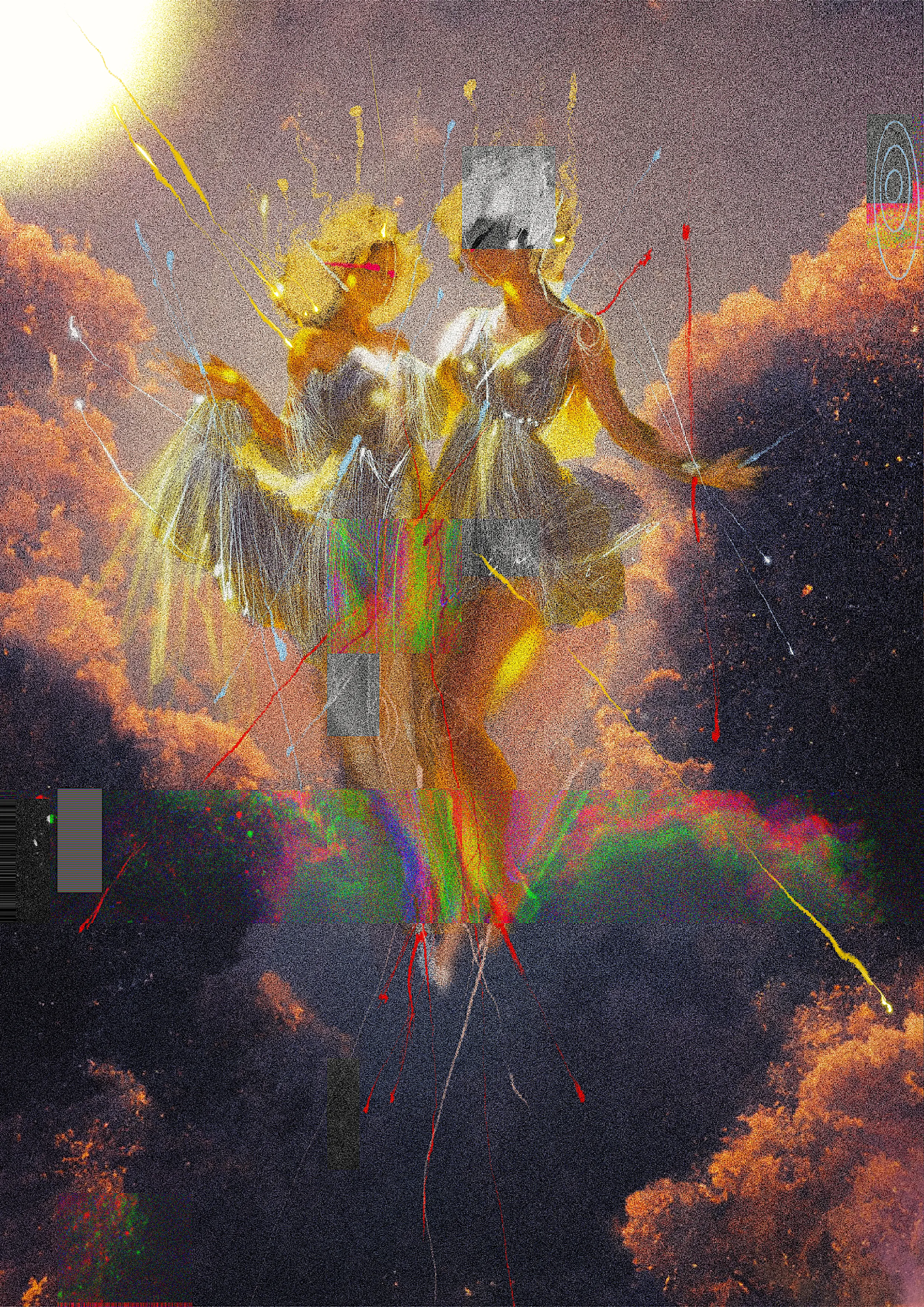 "See! My feet sail fair above you, I rise  
Like a dangerous breath, I rise  
I levitate on high, I rise  
In my contenance of glory, I rise

You think I'm not a goddess? I rise  
I am deathly beauty, I rise  
I have torn the world asunder, I rise  
I am Helen, I am goddess"

(Rocketgirl, 2023)


“All changed, changed utterly: a terrible beauty is born”  
 (Yeats, Easter: 1916)

Mixed media: ai x digital painting by Rocketgirl

A signed giclee print is included for all first sales