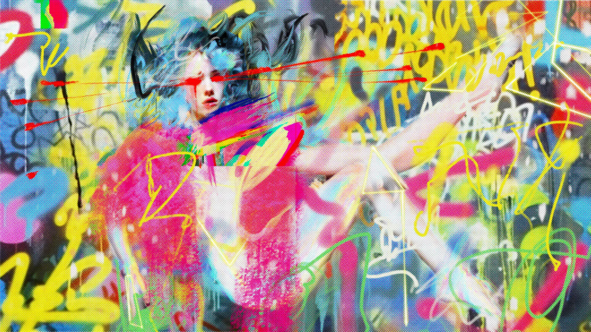 "Maybe it meant something. Maybe not, in the long run, but no explanation, no mix of words or music or memories can touch that sense of knowing that you were there and alive in that corner of time and the world. Whatever it meant."

Hunter S. Thompson, Fear and Loathing in Las Vegas

(Oil on canvas x ai collage x digital painting by Rocketgirl)