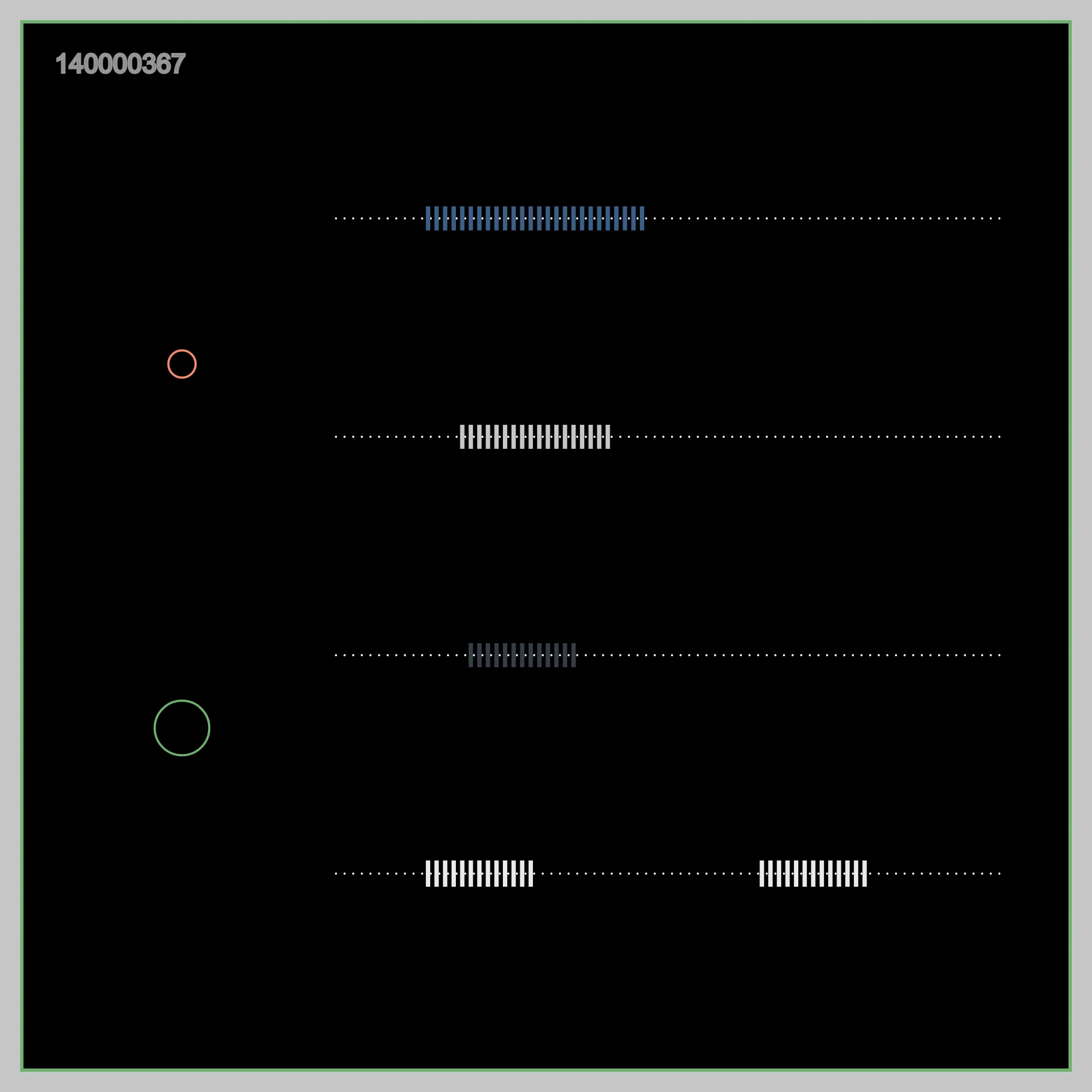 There is no dominant between the sound and the graphic in Good Vibrations. They are all driven by logic and algorithms. It's a record of times in B-side, it's like a music sheet of Good Vibration. Just read those records. The past, the present and the future, all happened at the same time. You must listen to the vibration, write down the sheet in the time. It's about coincidence, circulation and the way how we count time. It’s all about Good Vibrations. https://artblocks.io/token/140000367/