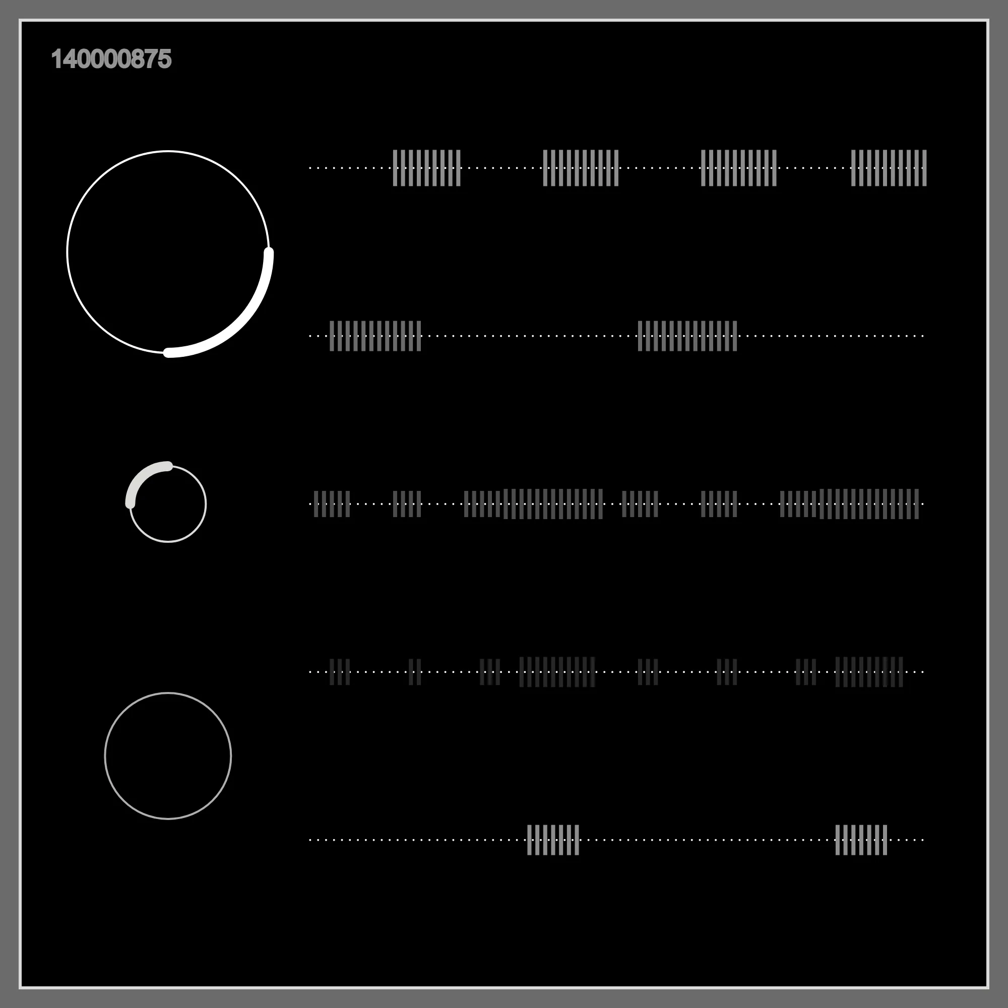 There is no dominant between the sound and the graphic in Good Vibrations. They are all driven by logic and algorithms. It's a record of times in B-side, it's like a music sheet of Good Vibration. Just read those records. The past, the present and the future, all happened at the same time. You must listen to the vibration, write down the sheet in the time. It's about coincidence, circulation and the way how we count time. It’s all about Good Vibrations. https://artblocks.io/token/140000875/